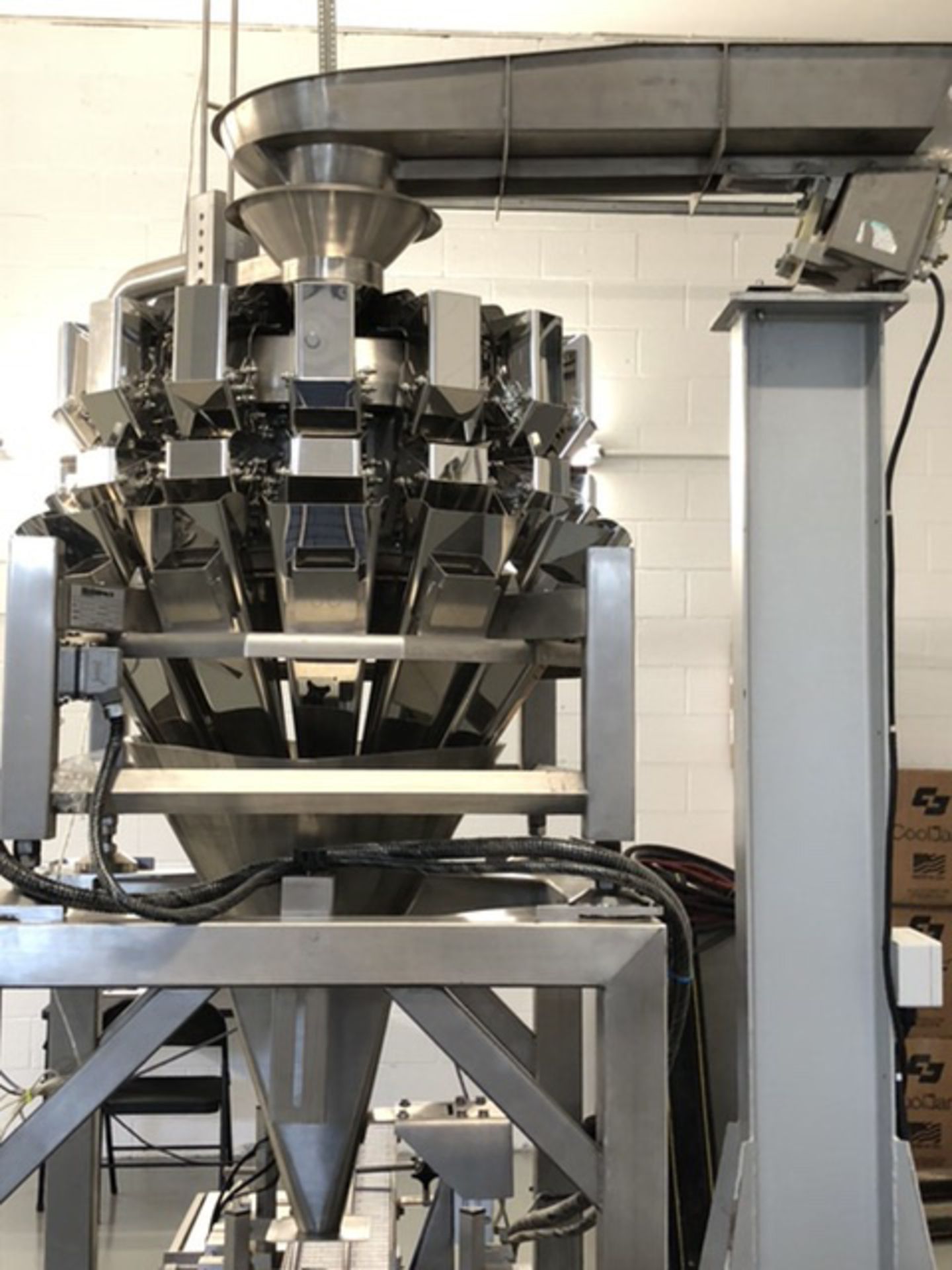 Used- Primo Combi Paxiom Weighpack Cannabis Flower Bottle Packaging Line. - Image 8 of 11