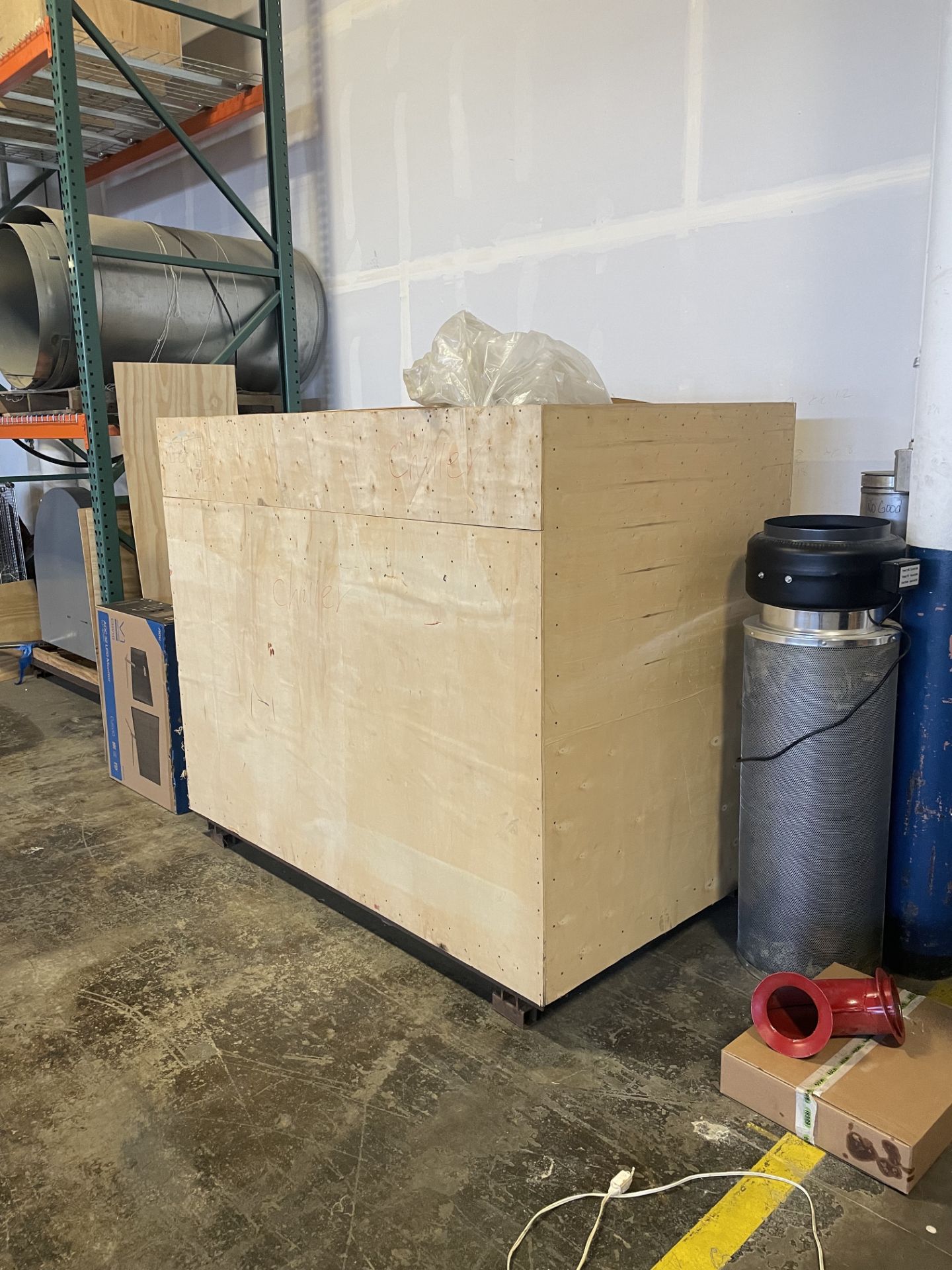 New/ Still-In-Crate Frigeast Condensing Unit for Chilling System. Model NJQFF10Z.