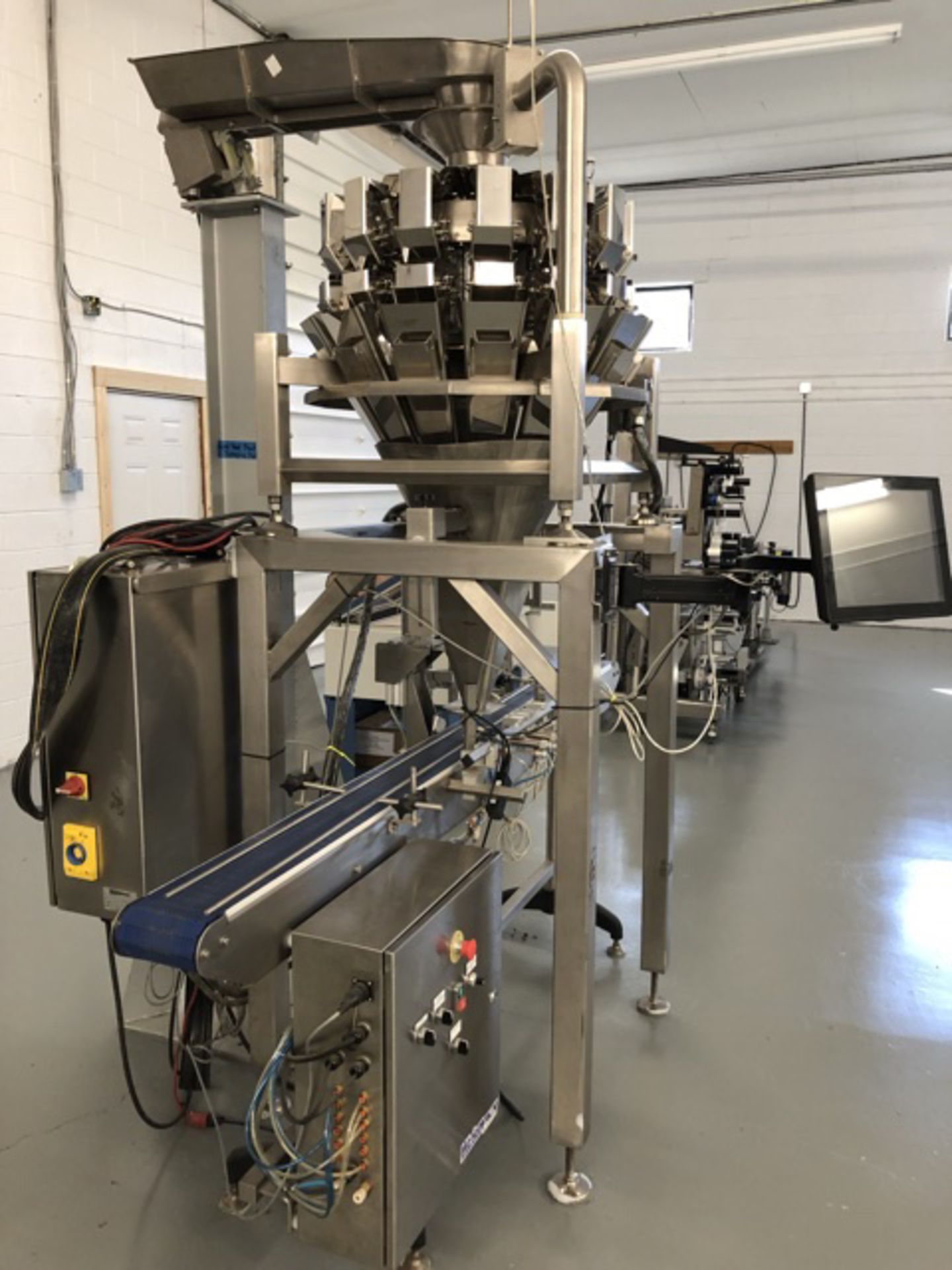 Used- Primo Combi Paxiom Weighpack Cannabis Flower Bottle Packaging Line. - Image 5 of 11