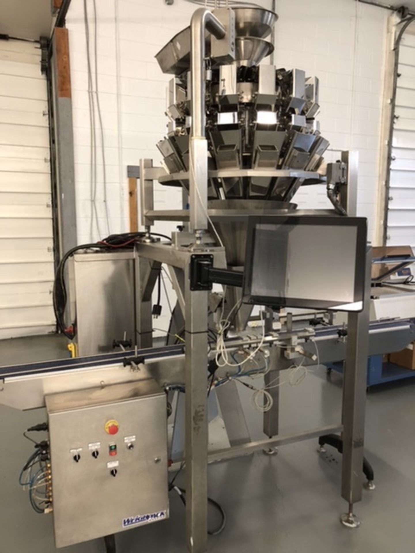 Used- Primo Combi Paxiom Weighpack Cannabis Flower Bottle Packaging Line. - Image 2 of 11