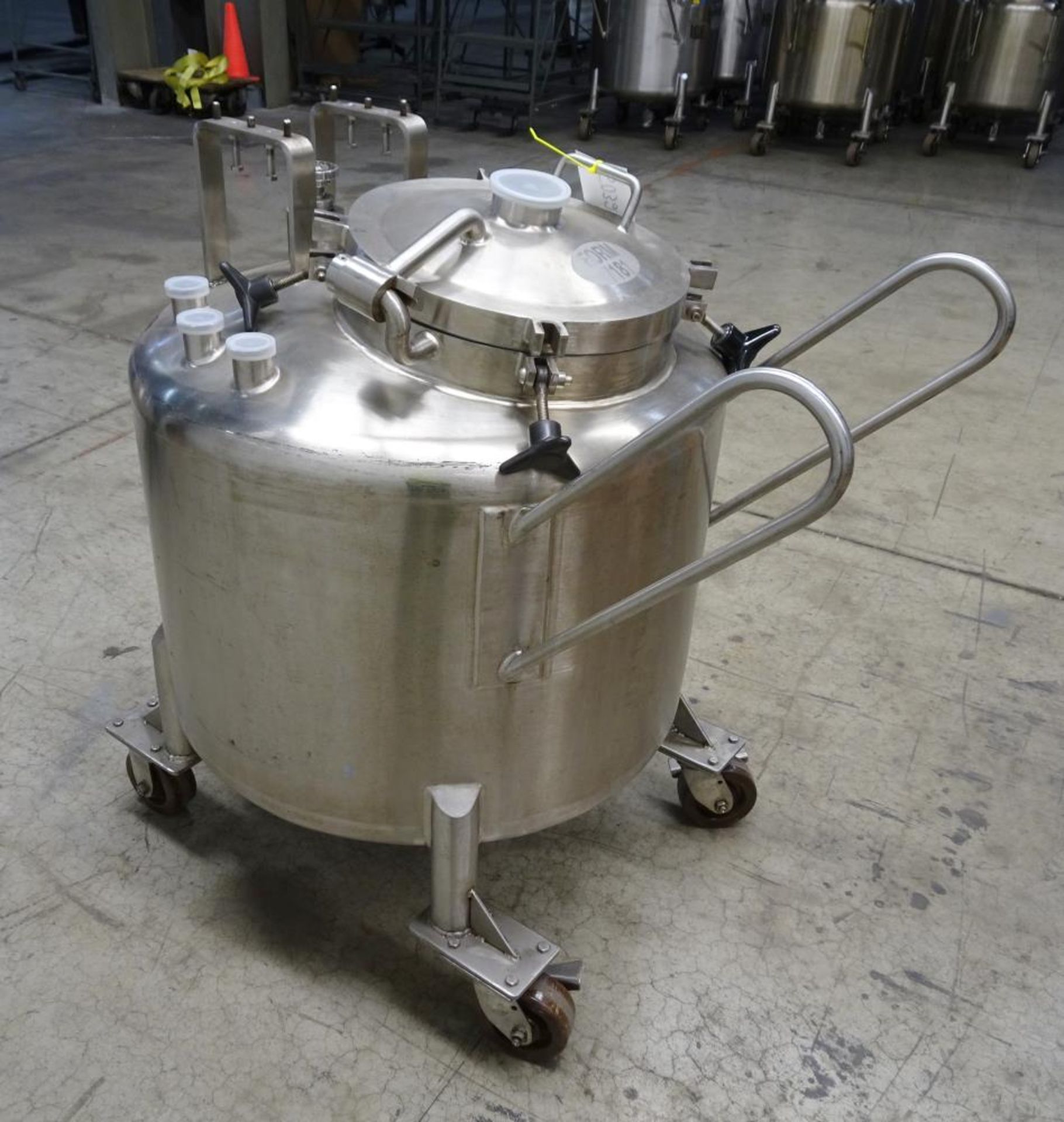 Lot of (4) Used- Lee Industries Pressure Mix Tank, 250 Liter, Model 250 LDBT, 316L Stainless Steel - Image 30 of 36