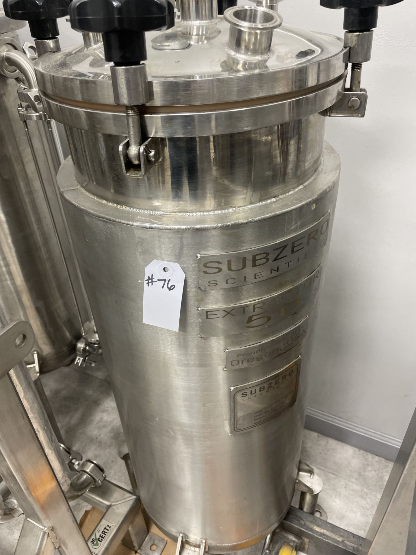 Used Sub-Zero Scientific 50L Ethanol Extraction System Including FFE. - Image 28 of 47