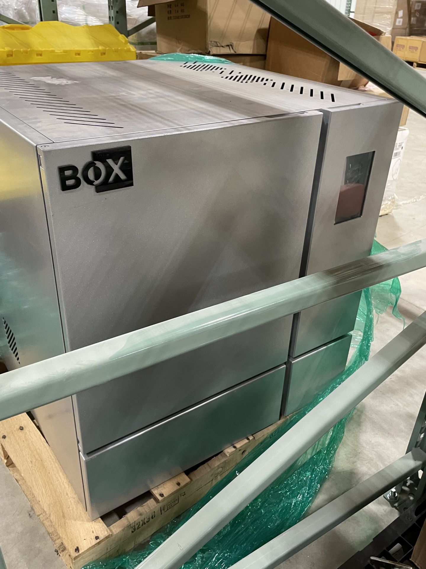 Used Green Broz The Box Organic Mold Remediation System. Model "The Box"