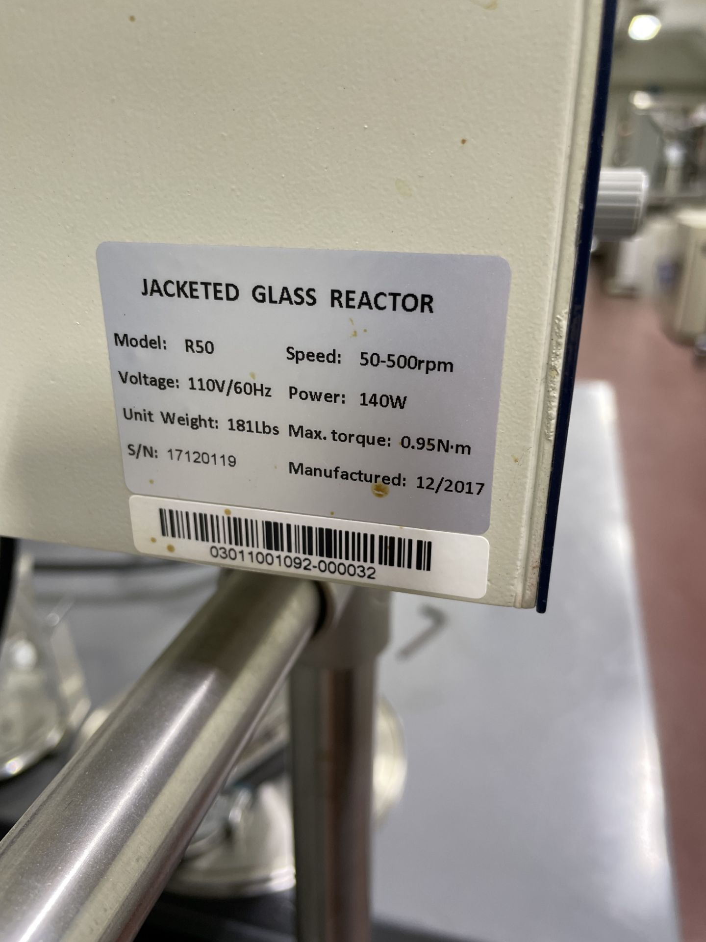 Used Ai 50 L Dual Jacketed Glass Reactor Set Up w/ Cold Trap & (2) Julabo 601F Circulators - Image 13 of 25