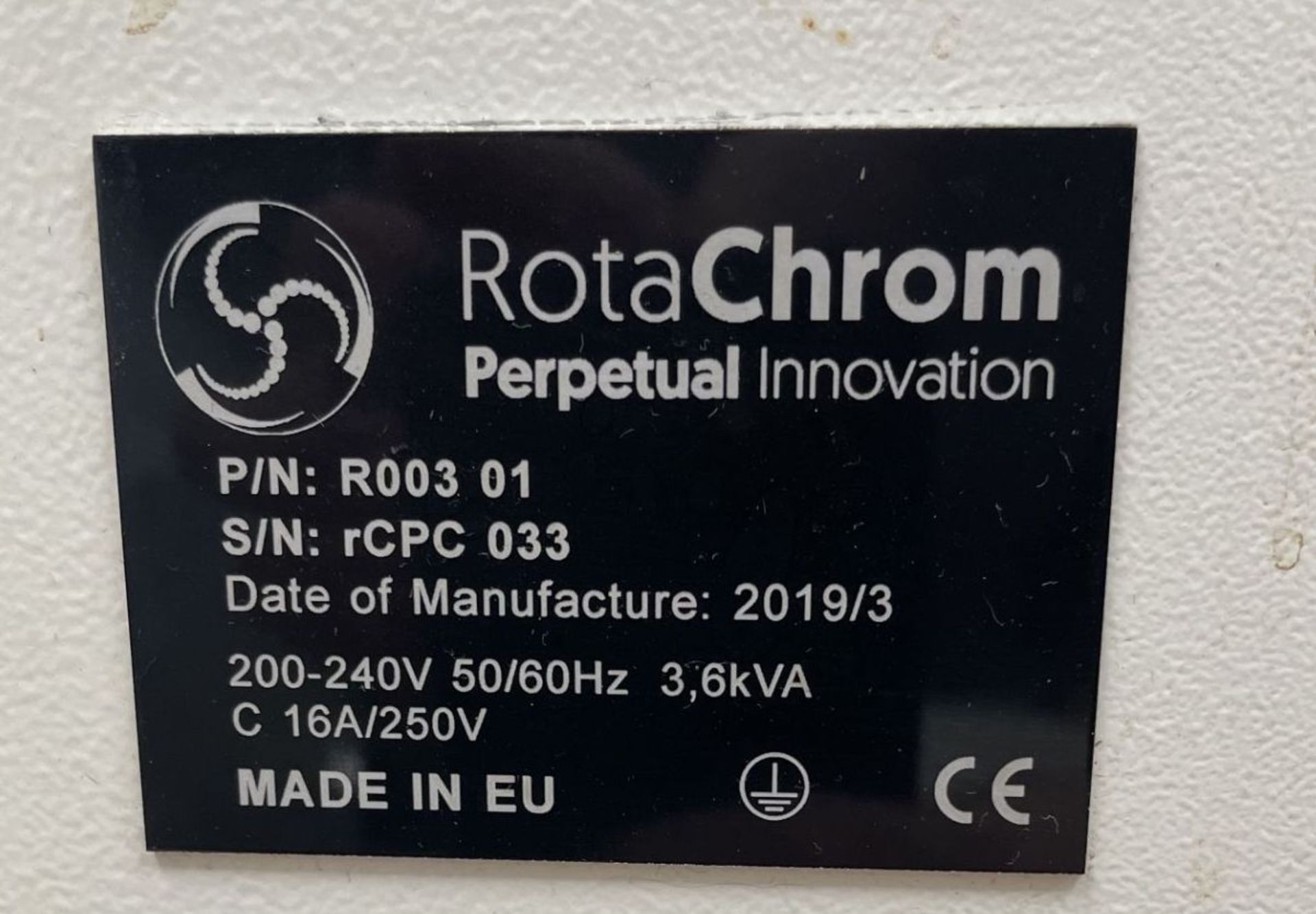 Used RotaChrom rCPC System with HPLC, Mettler Toledo Tester & Assorted Spare Parts. Model R003 - Image 2 of 7