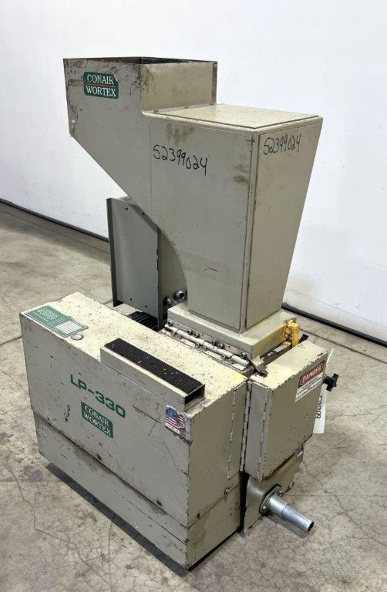 Used- Conair/Wortex Granulator, Model LP-330. Used to Grind or Granulate Cannabis Media