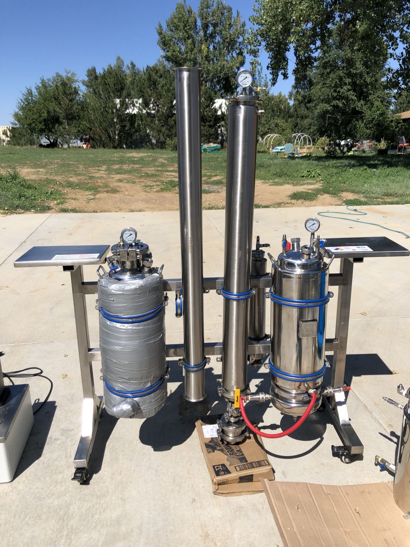 Used Precision Extraction PX1 Hydro Carbon BHO Extraction System w/ GC5000 Coil. 40 lbs/8 hr shift