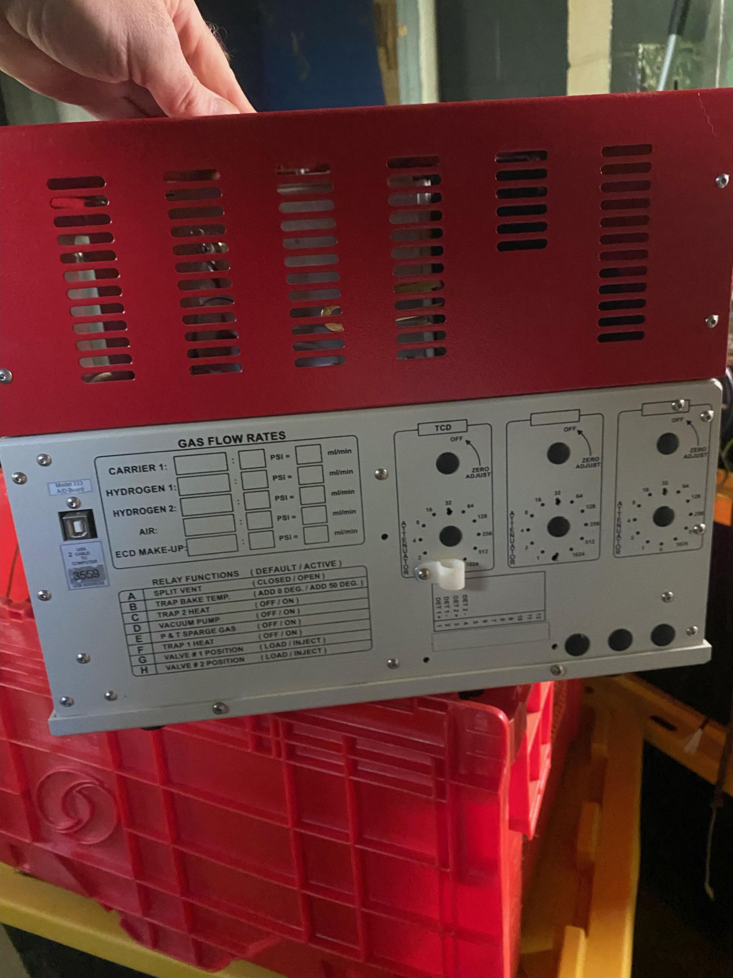 Used SRI Instruments Gas Chromatograph. Model 310C - Bild 3 aus 7