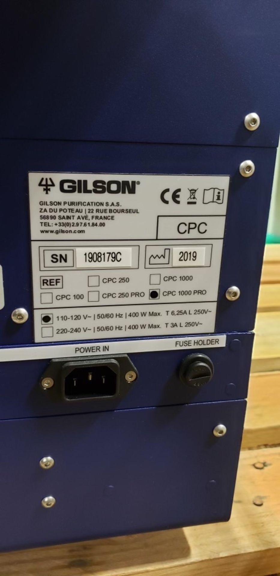 Used PLC & CLC Set Up/ Includes Model Gilson CPC 1000 PRO & Gilson Model PLC 2500. - Image 13 of 19