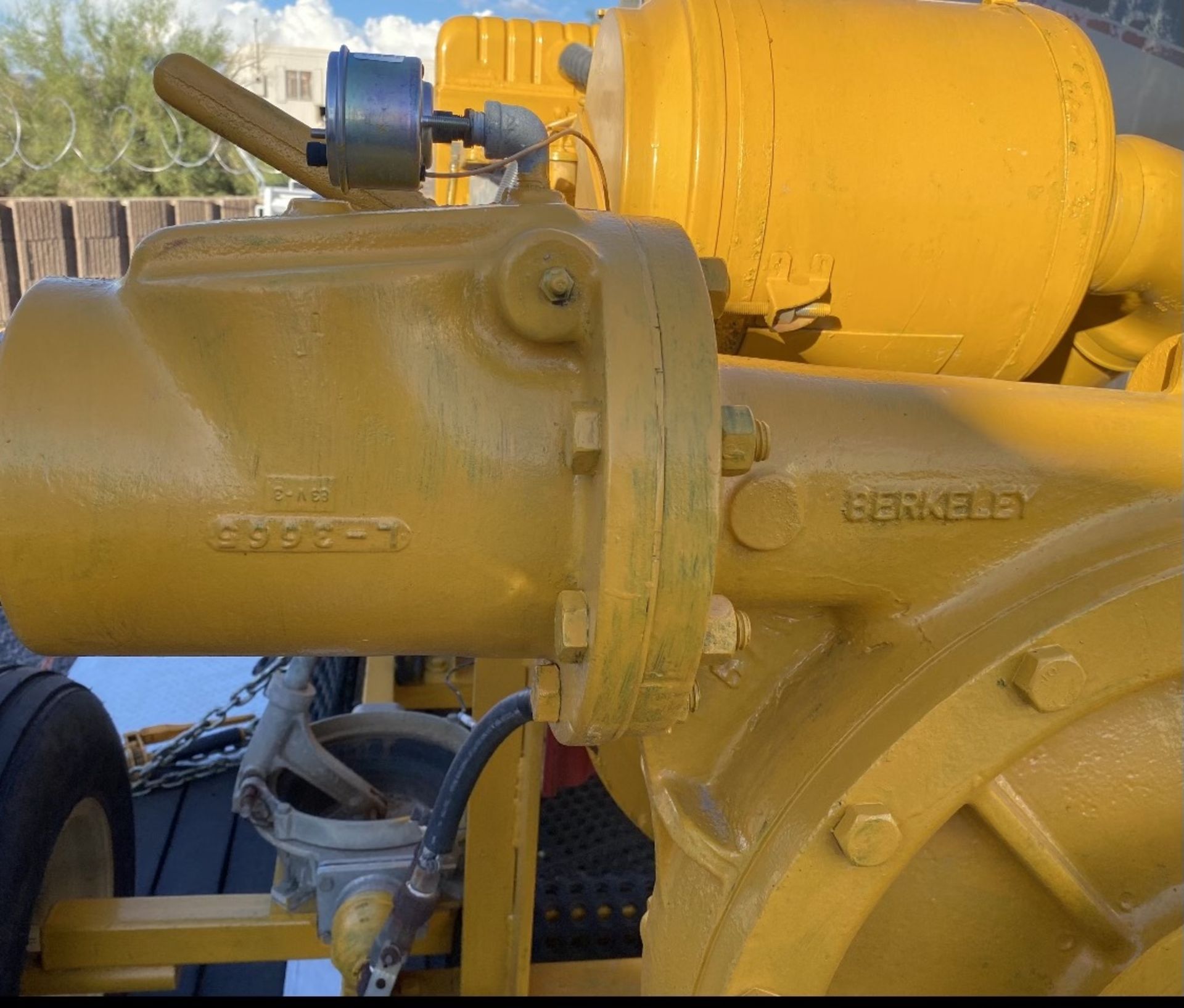 Used 6" Berkeley Water Pump Powered by Caterpillar 150 HP Diesel Engine. Model 3116 - Image 22 of 22