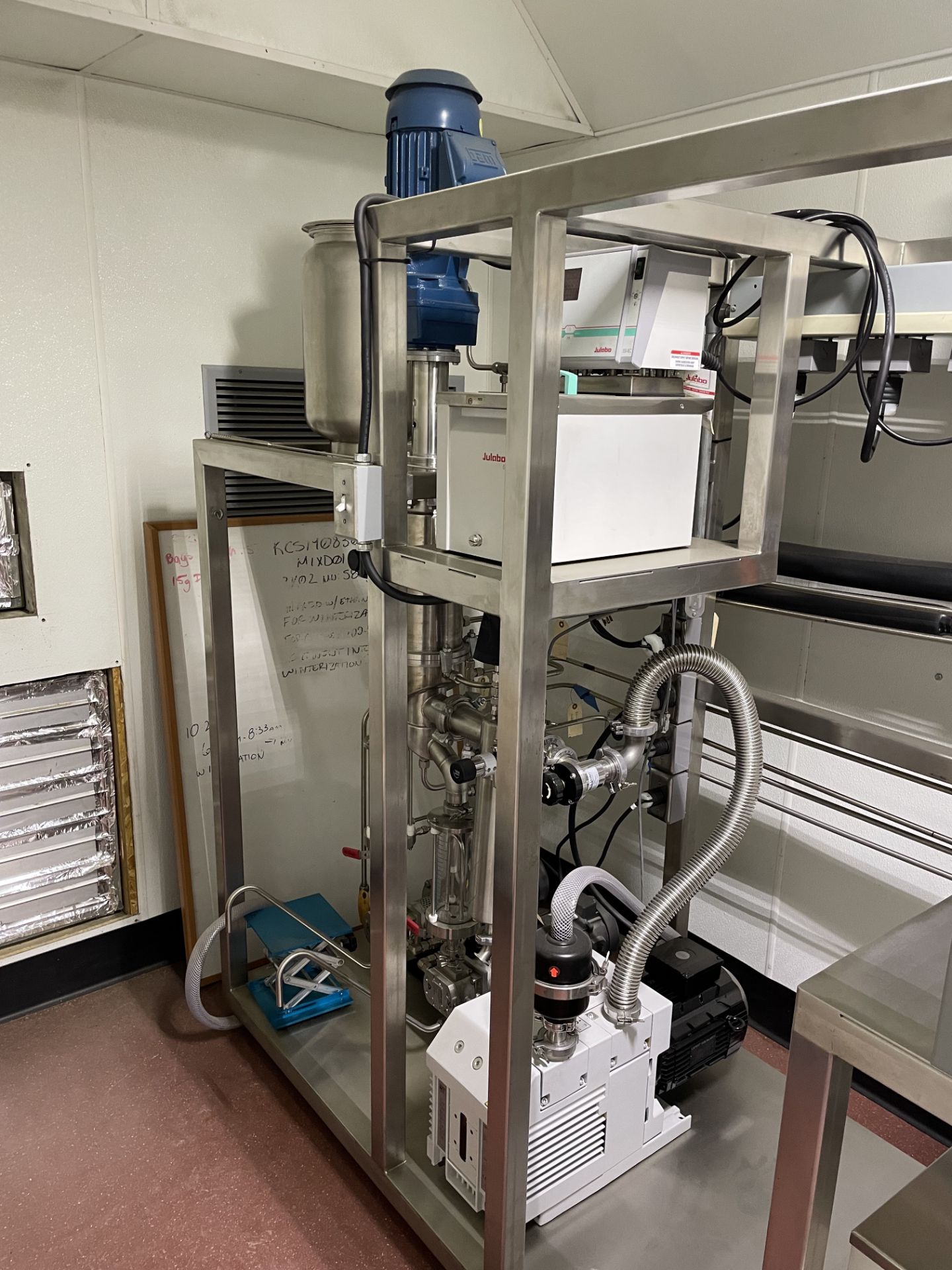 Used- ChemTech Single-Stage Short Path Distillation System. Model KD-10 - Image 8 of 38