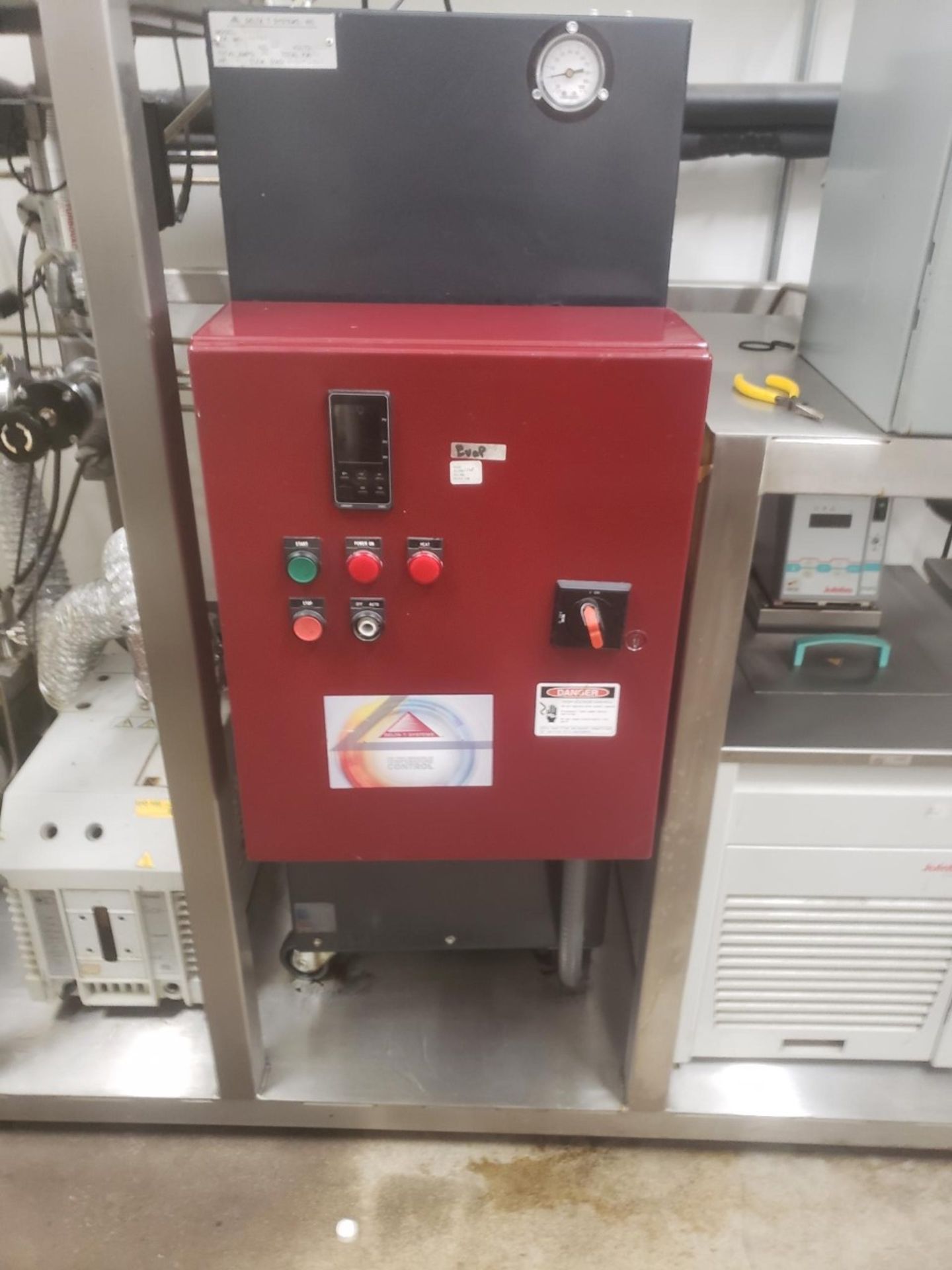 Used- ChemTech Wiped Film Distillation Unit, Model KDT-10 Laboratory Distillation System - Image 3 of 4