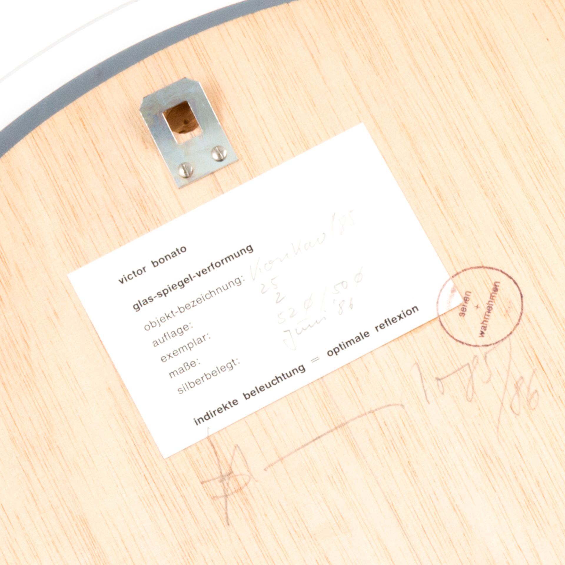 Bonato, Victor (1934 Köln 2019) - Bild 2 aus 2