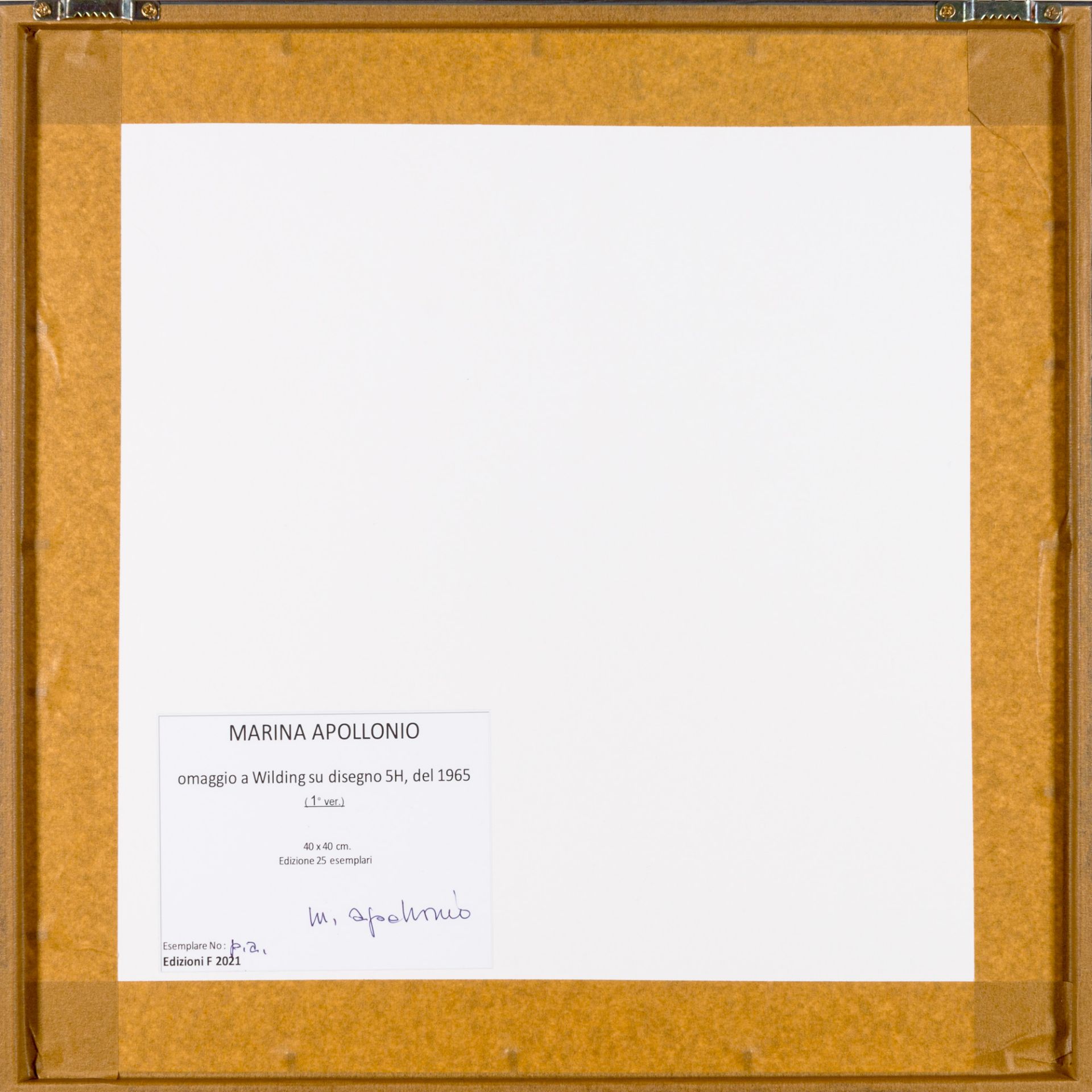 Apollonio, Marina (1940 Triest) - Bild 2 aus 2