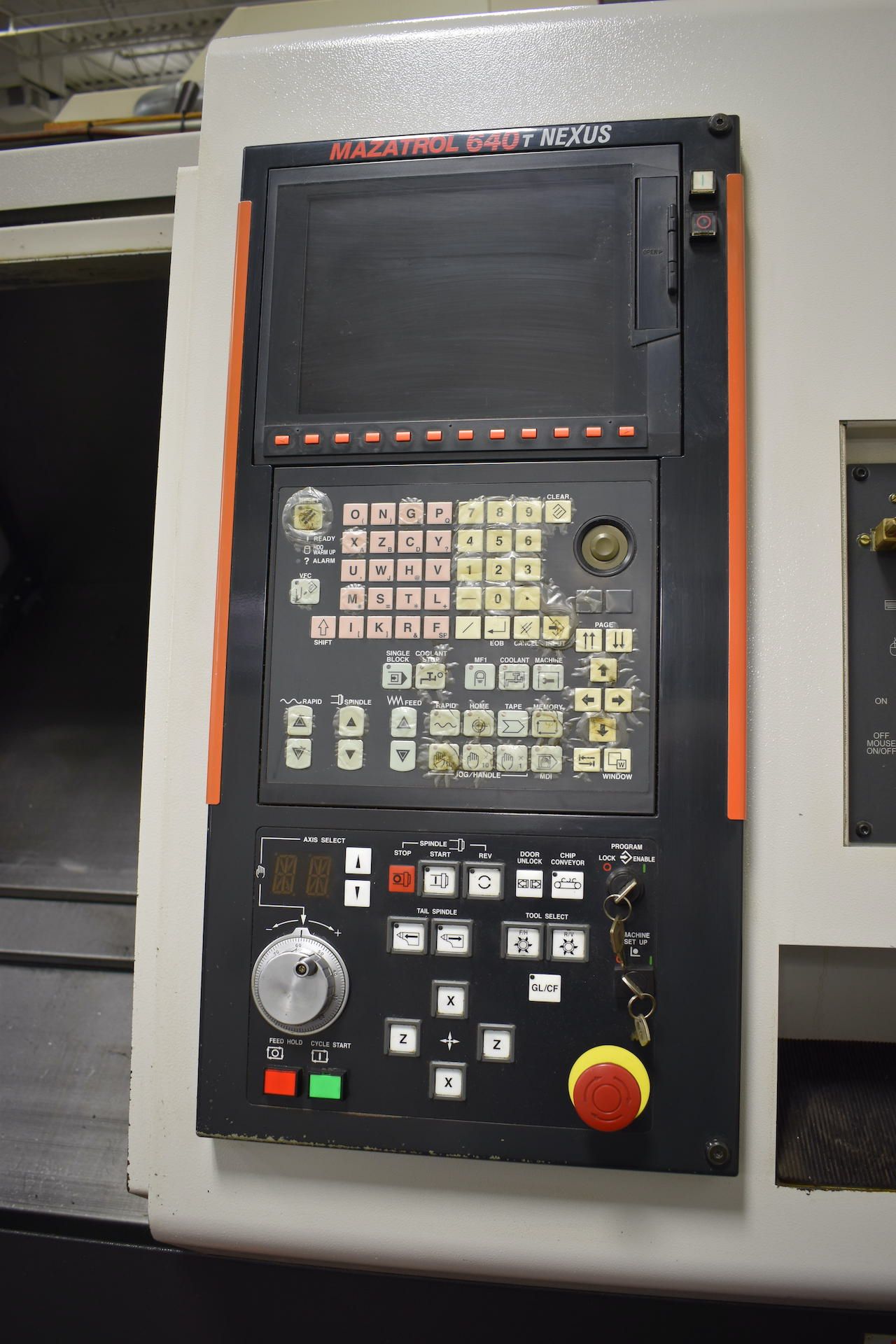 2005 Mazak Model Quick Turn Nexus 250 CNC Turning Center, S/N 172916, Mazatrol 640T Nexus Control, - Image 4 of 9