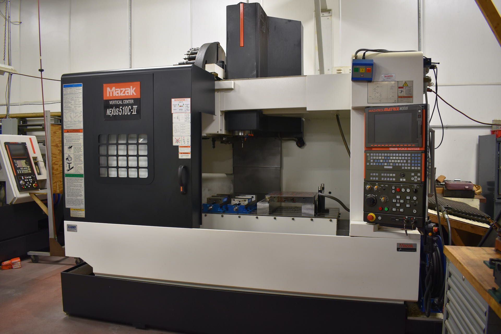 2012 Mazak Model Nexus 510C-II CNC Vertical Machining Center, S/N 243322, 40 Taper, 21.5 in. x 51 - Image 2 of 14