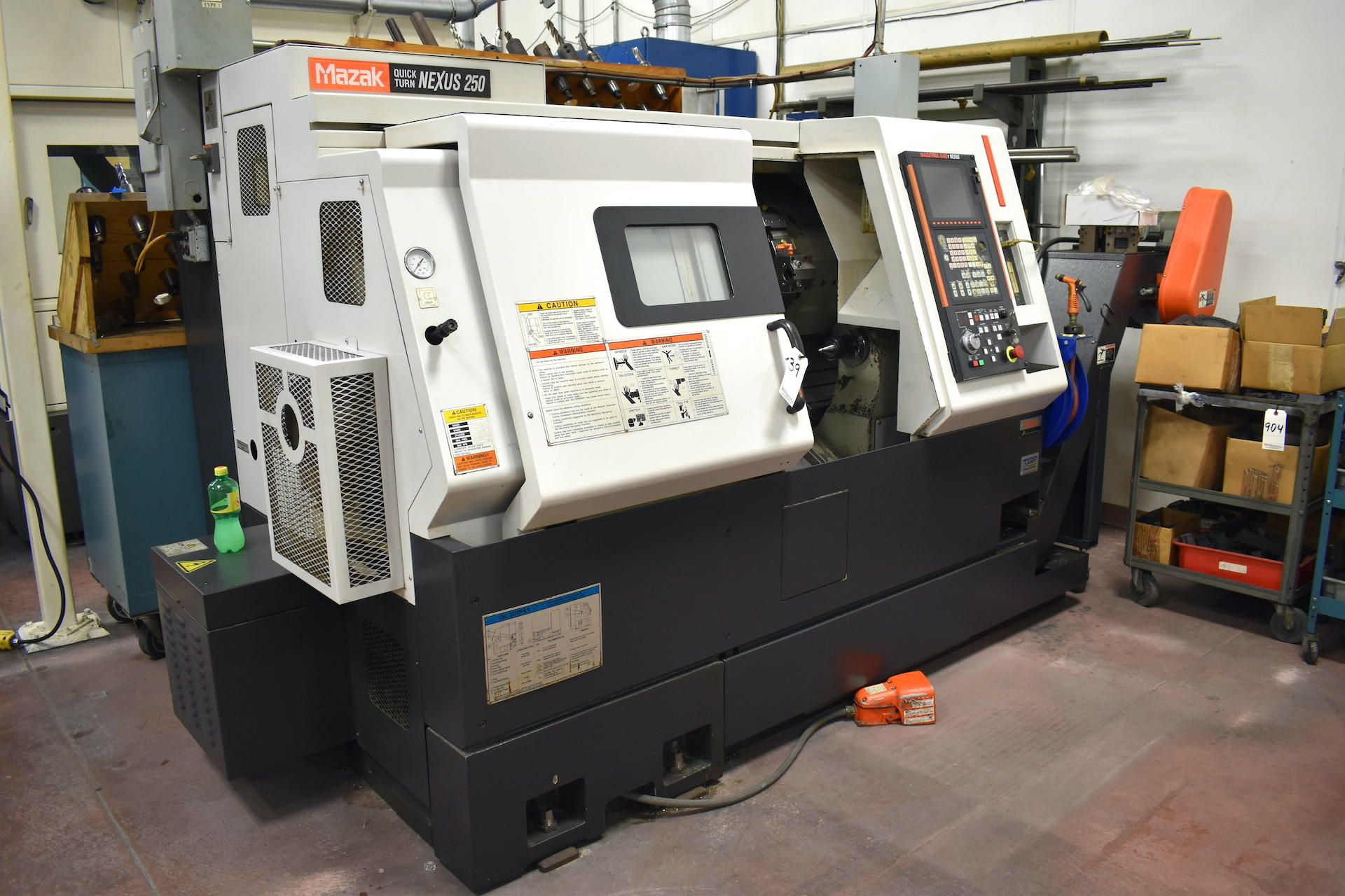 2005 Mazak Model Quick Turn Nexus 250 CNC Turning Center, S/N 172916, Mazatrol 640T Nexus Control, - Image 2 of 9