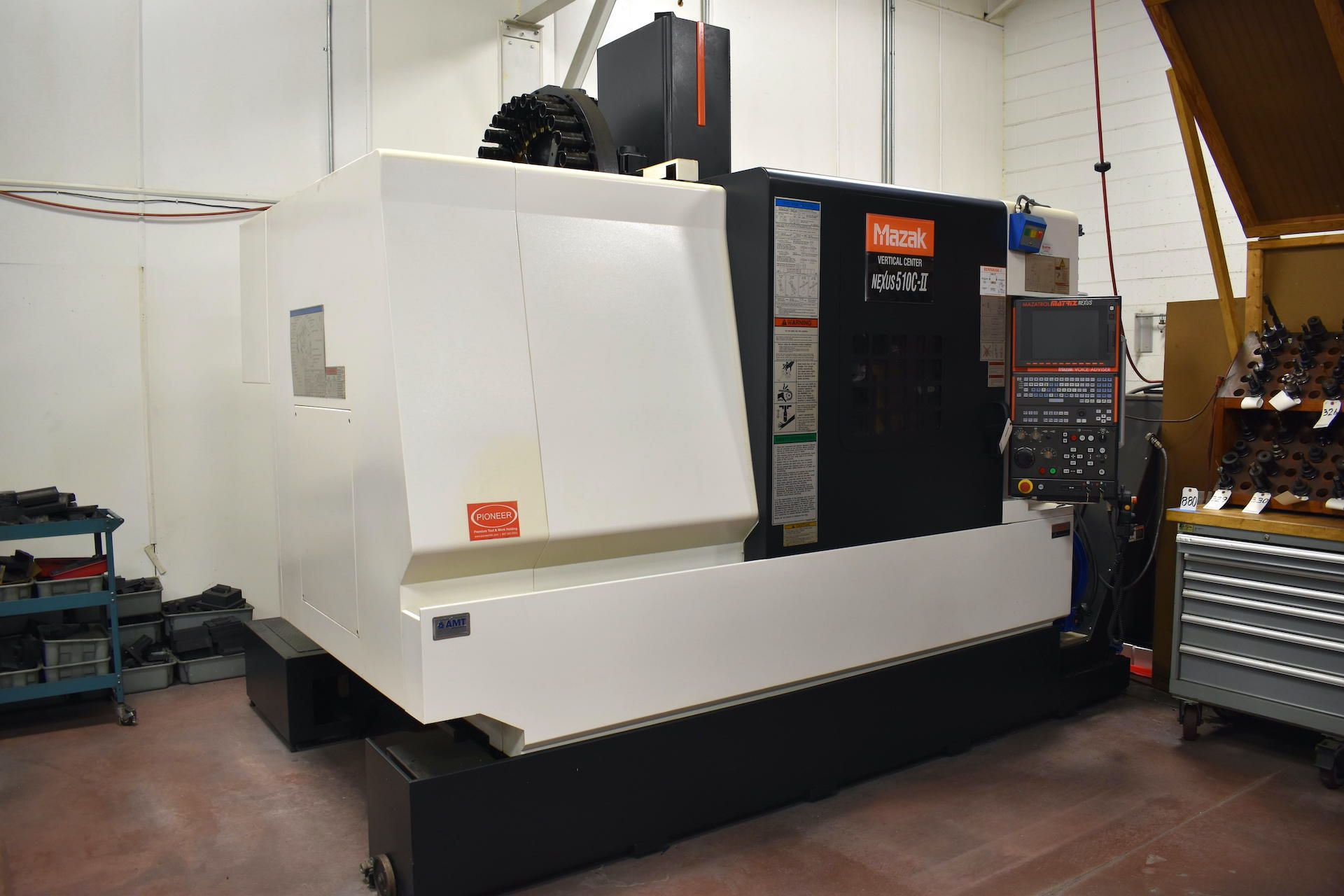 2012 Mazak Model Nexus 510C-II CNC Vertical Machining Center, S/N 243322, 40 Taper, 21.5 in. x 51 - Image 14 of 14