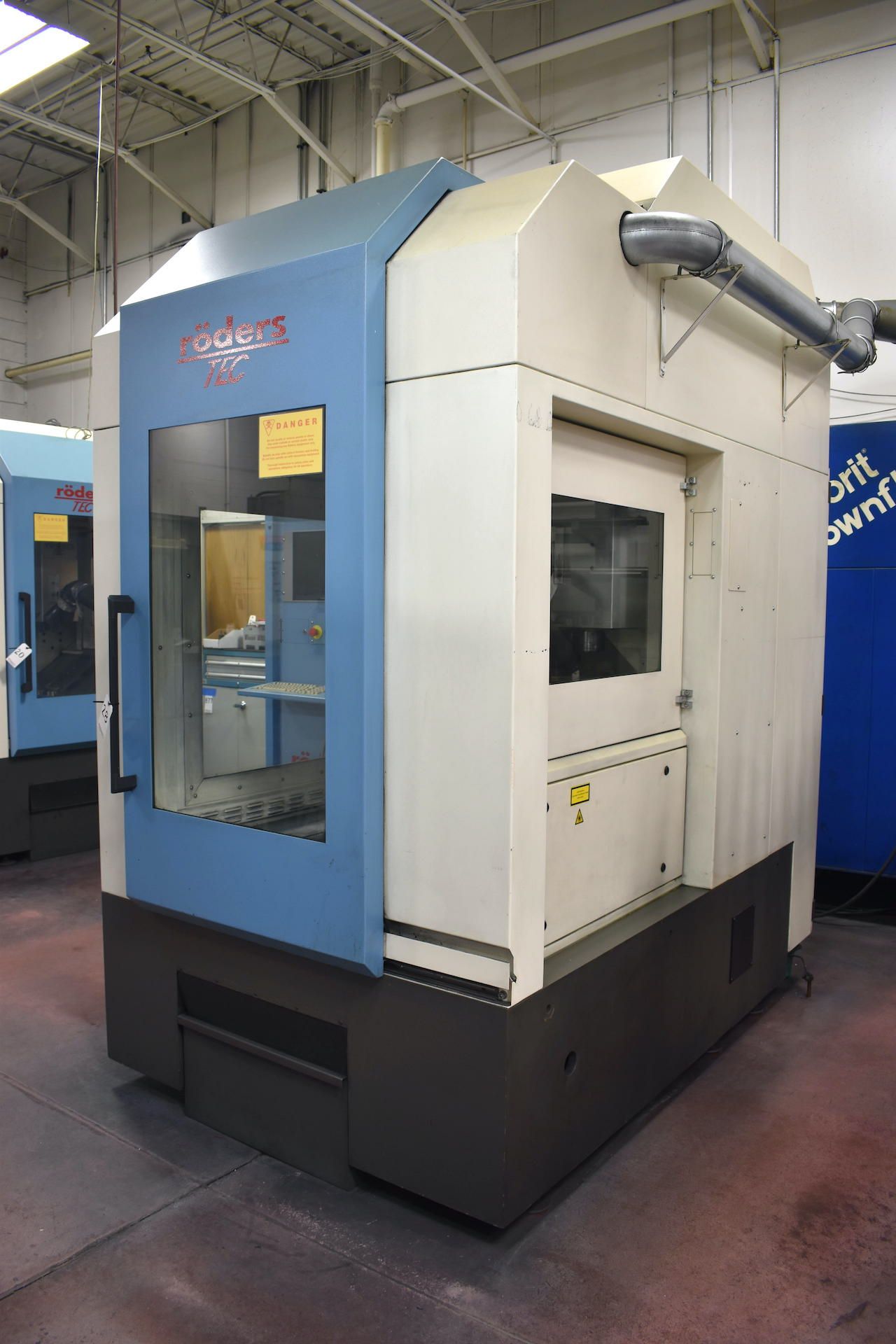 2000 Roders Tec Model RFM 760/2 High Speed Vertical Machining Center, S/N 88532-93, Automatic Tool - Image 6 of 8