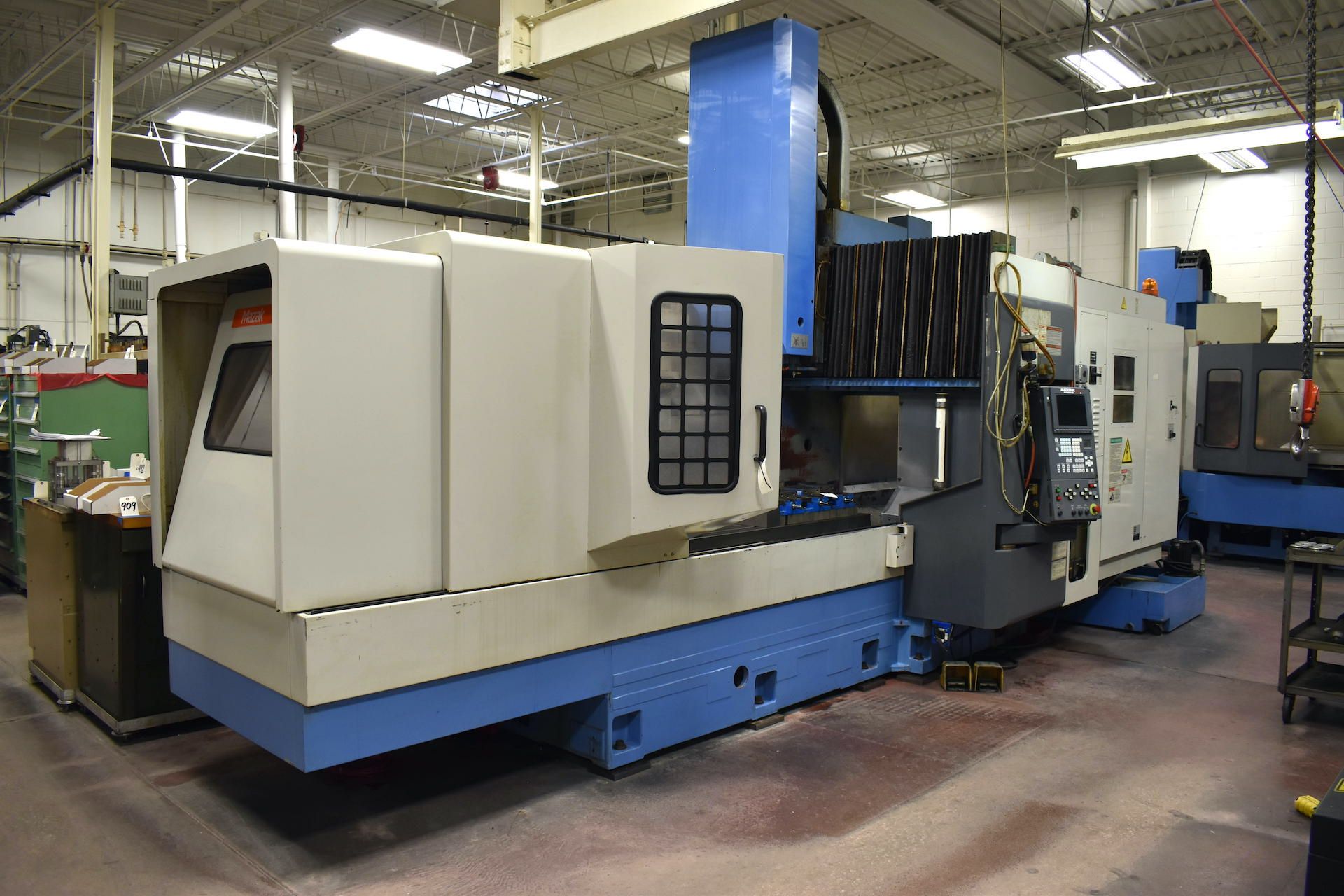 1998 Mazak FJV-35/80 CNC Vertical Machining Center, S/N 141164, Mazatrol PC-Fusion-CNC 640M Control,