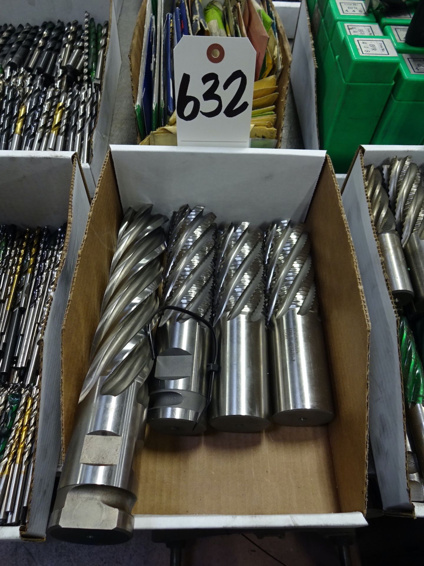 LOT: (4) Assorted Large Milling Cutters