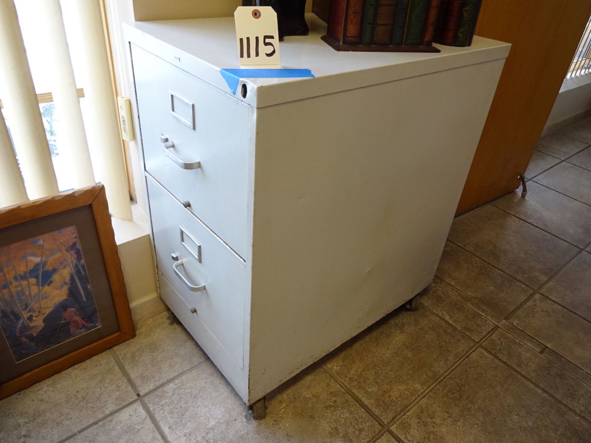 (2) 2-Drawer File Cabinets