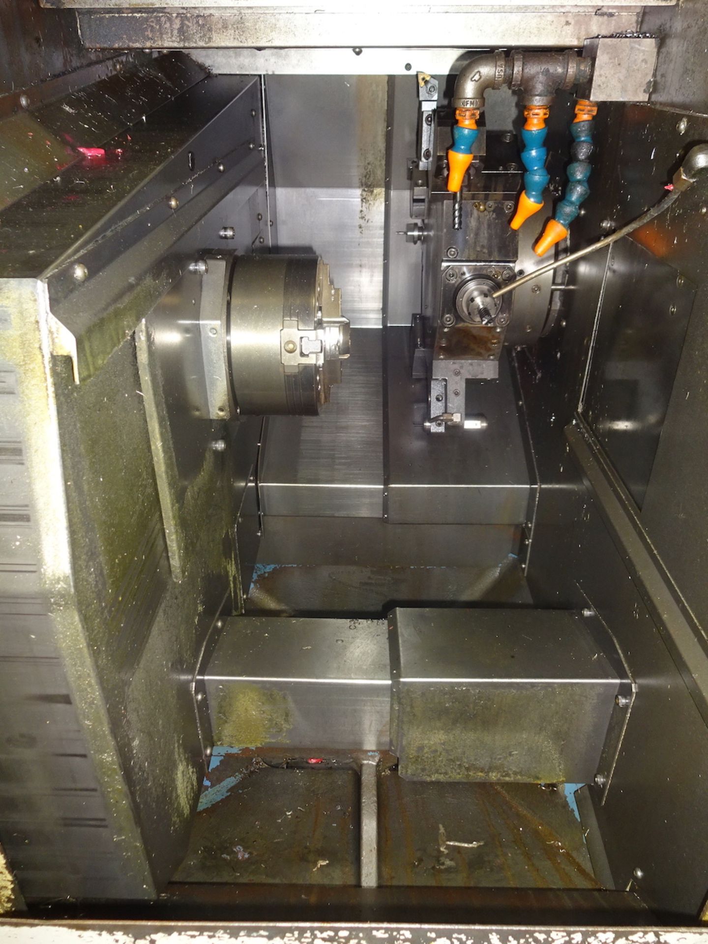 2000 MIYANO MODEL LZ-01R CNC 2-AXIS TURNING CENTER, S/N LZ1R0183, 6 IN. 3-JAW CHUCK, 12-POSITION - Image 4 of 7