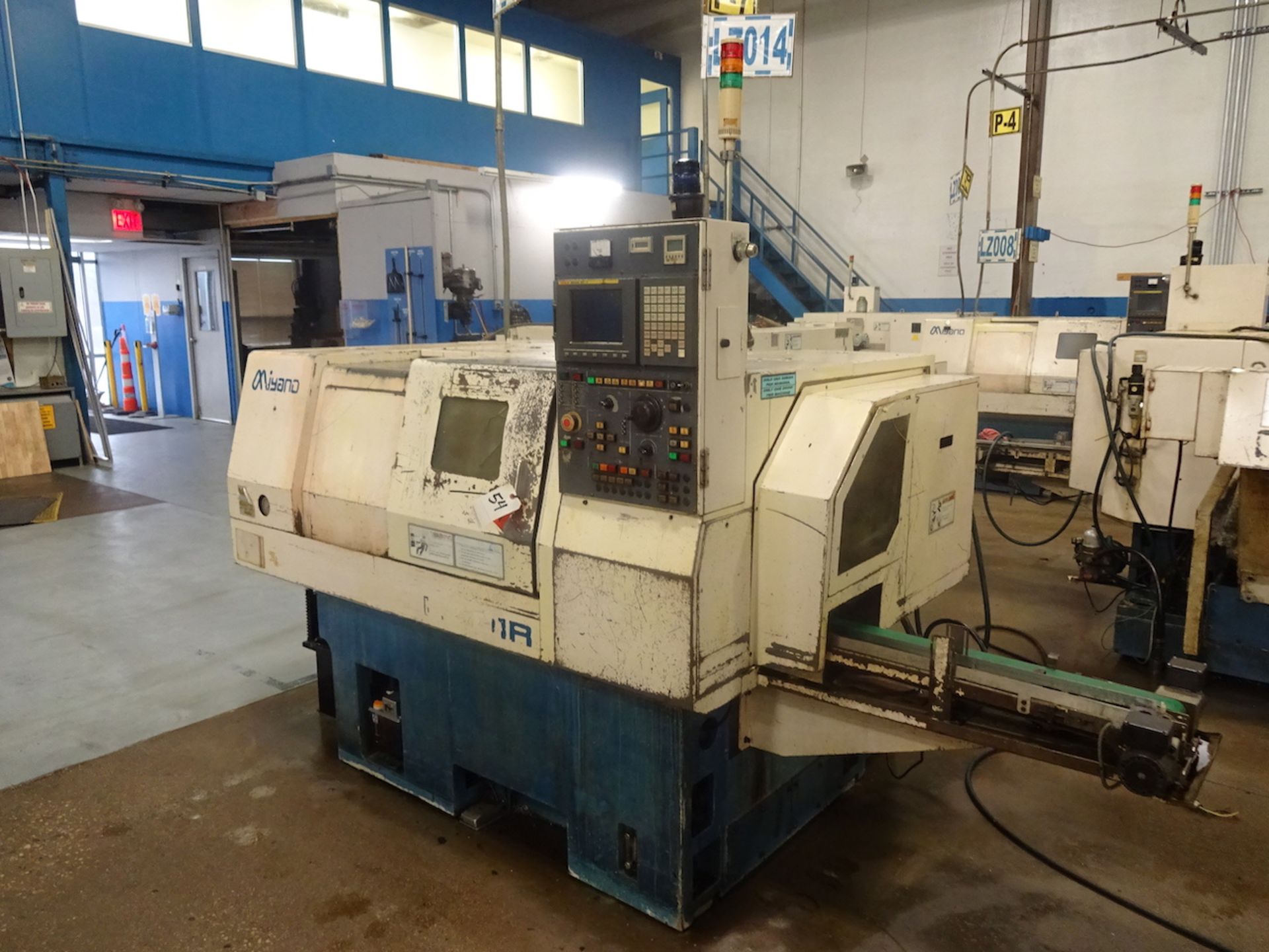 2000 MIYANO MODEL LZ-01R CNC 2-AXIS TURNING CENTER, S/N LZ1R0092, 6 IN. 3-JAW CHUCK, 12-POSITION