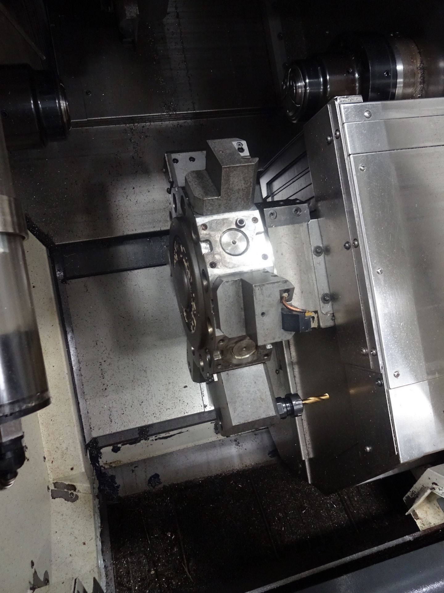 NAKAMURA-TOME MODEL WT-150 CNC TWIN SPINDLE TWIN TURRET TURNING CENTER, S/N M151307, IEMCA MODEL VIP - Image 5 of 7