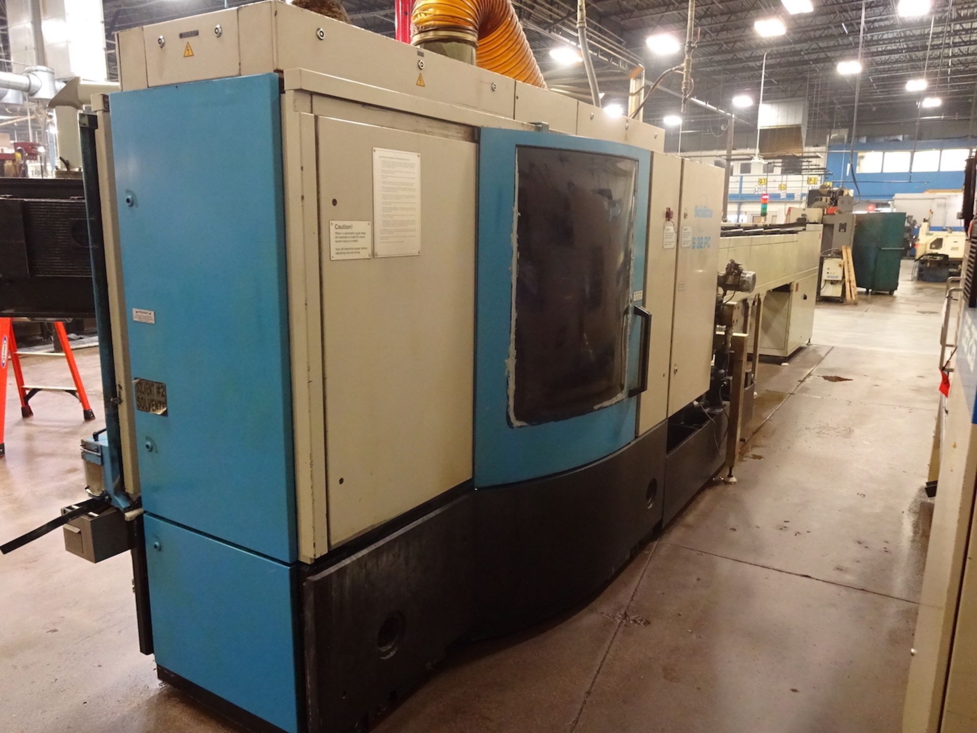 2001 SCHUTTE MODEL S32PC 6-SPINDLE AUTOMATIC SCREW MACHINE, S/N 09-09 (PC C3200), SERIES 09 NO.09, - Image 6 of 11