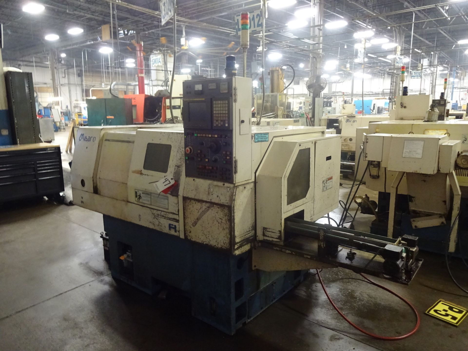 1999 MIYANO MODEL LZ-01R CNC 2-AXIS TURNING CENTER, S/N LZ1R0047, 6 IN. 3-JAW CHUCK, 12-POSITION