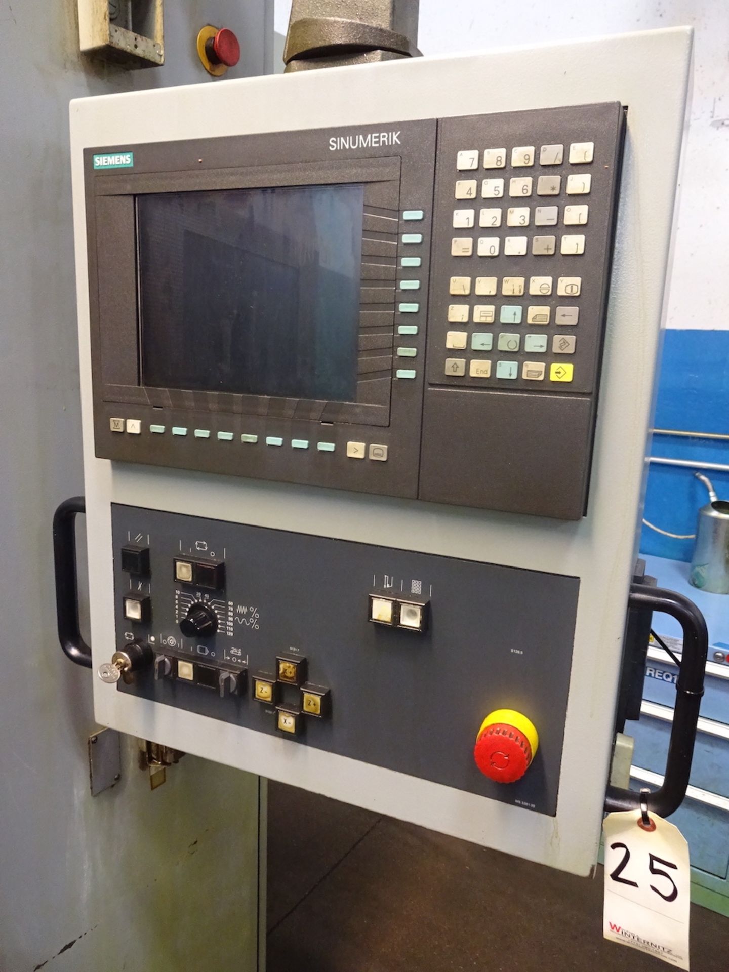 1998 INDEX-WERKE MODEL MS32B CNC 6-SPINDLE BAR MACHINE, S/N 150053, 32MM CAPACITY, SIEMENS SINUMERIK - Image 4 of 12