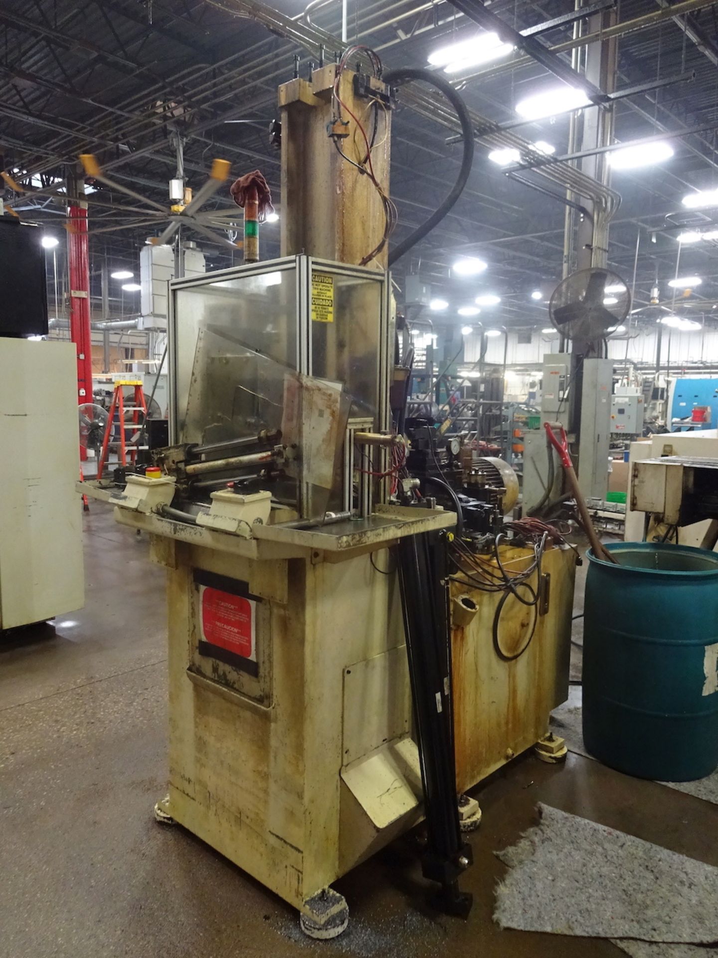 MILES MODEL MBLD10-36-120R VERTICAL BROACHING MACHINE, S/N 970404 - Image 2 of 2