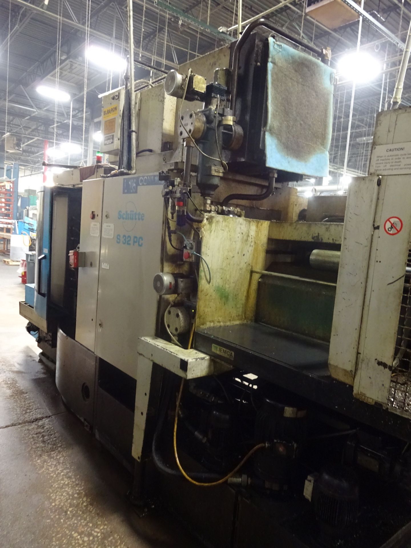 1999 SCHUTTE MODEL S32PC CNC 6-SPINDLE AUTOMATIC SCREW MACHINE, SERIES 05 NO. 10, S/N PE-S32PC-0510, - Image 9 of 10