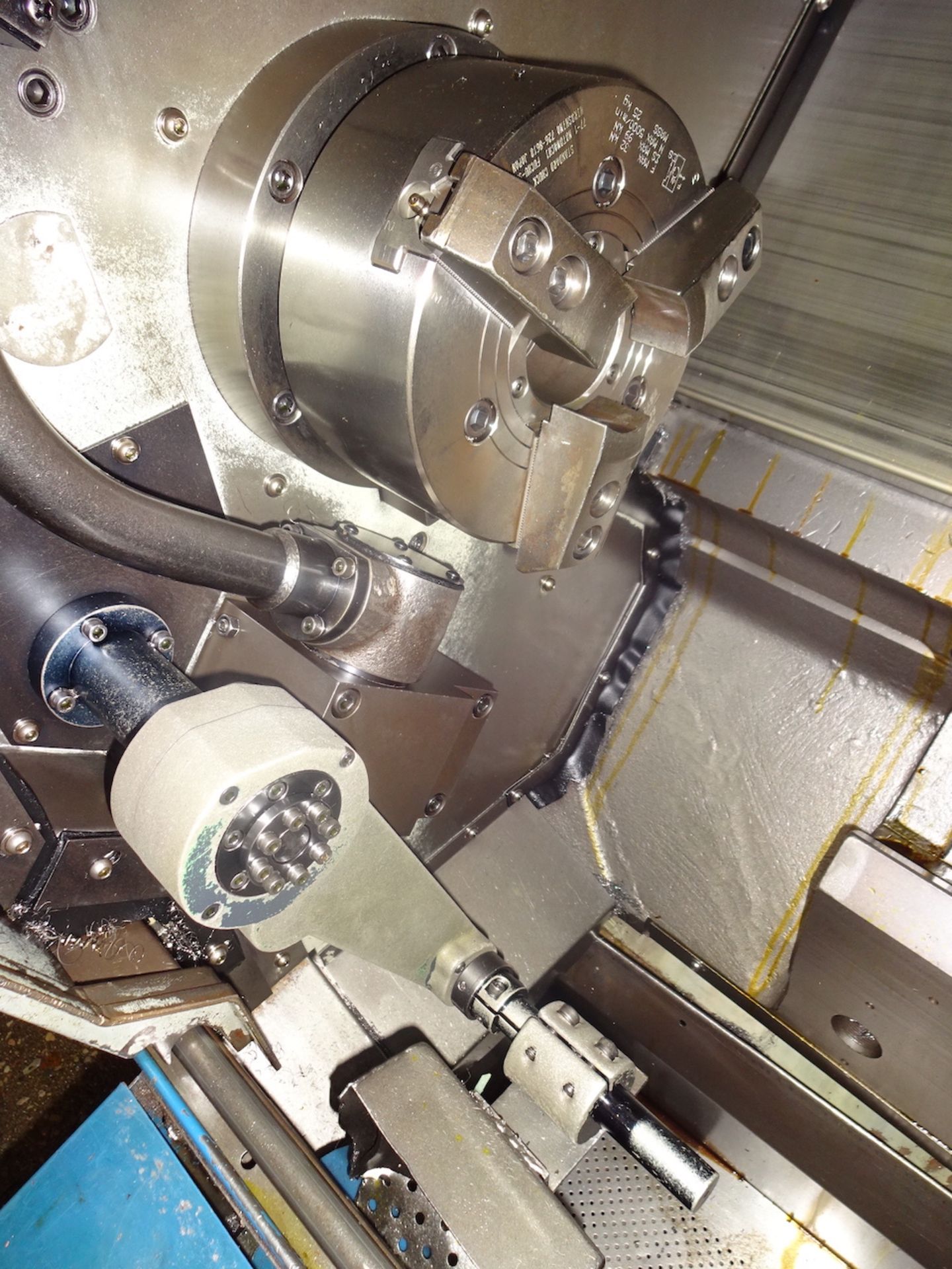 2003 DAEWOO MODEL PUMA 240LMB CNC 2-AXIS TURNING CENTER, S/N P24M0175, 8 IN. 3-JAW CHUCK, 12- - Image 3 of 8