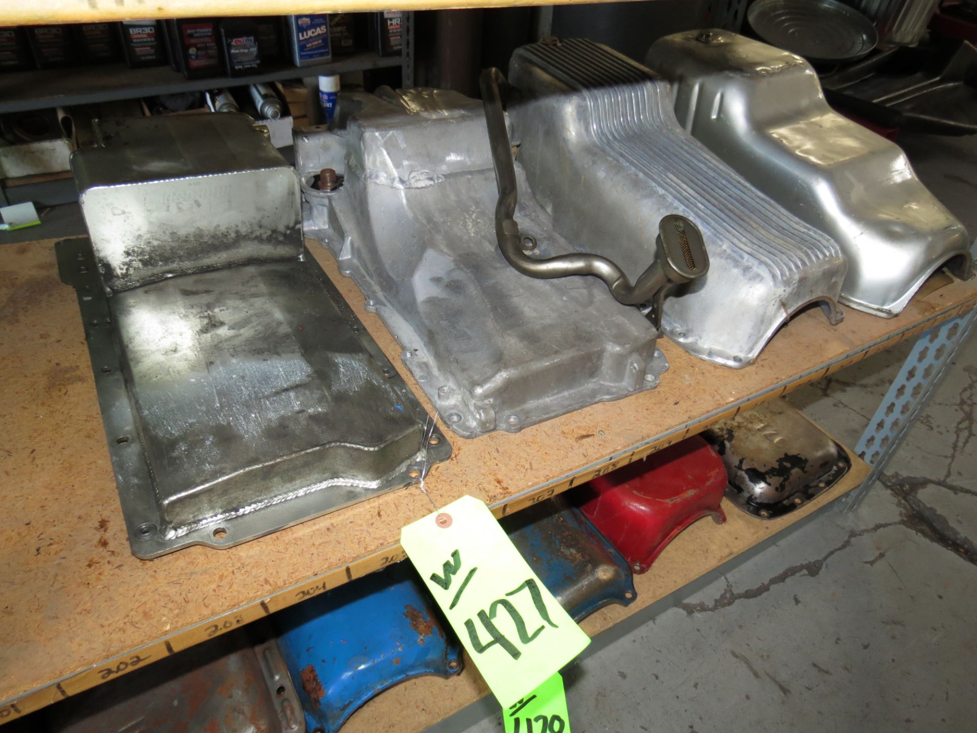 LOT ASSORTED CHEVY OIL PANS (7) - Image 2 of 2