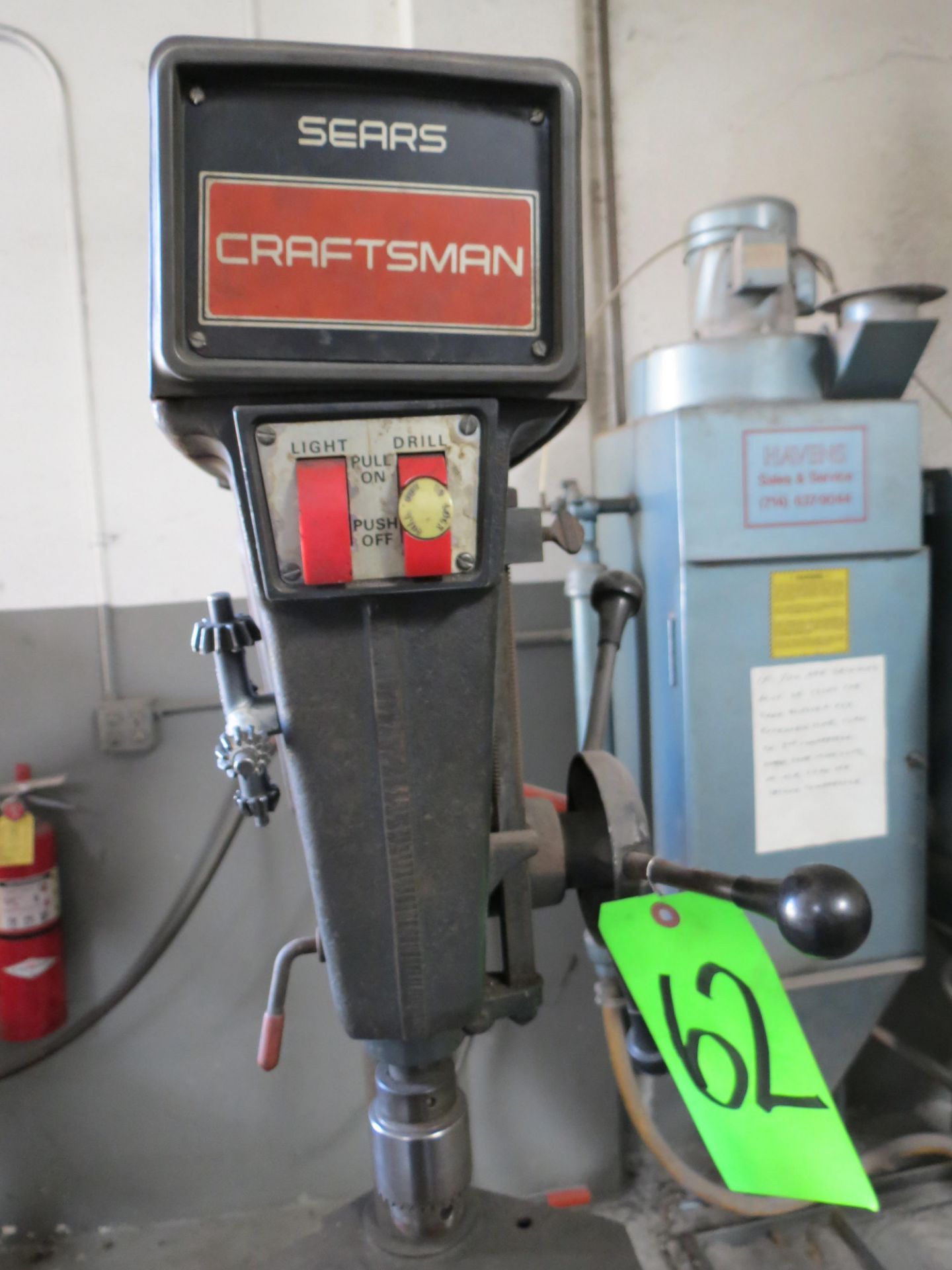 SEARS CRAFTSMAN DRILL PRESS - Image 2 of 2