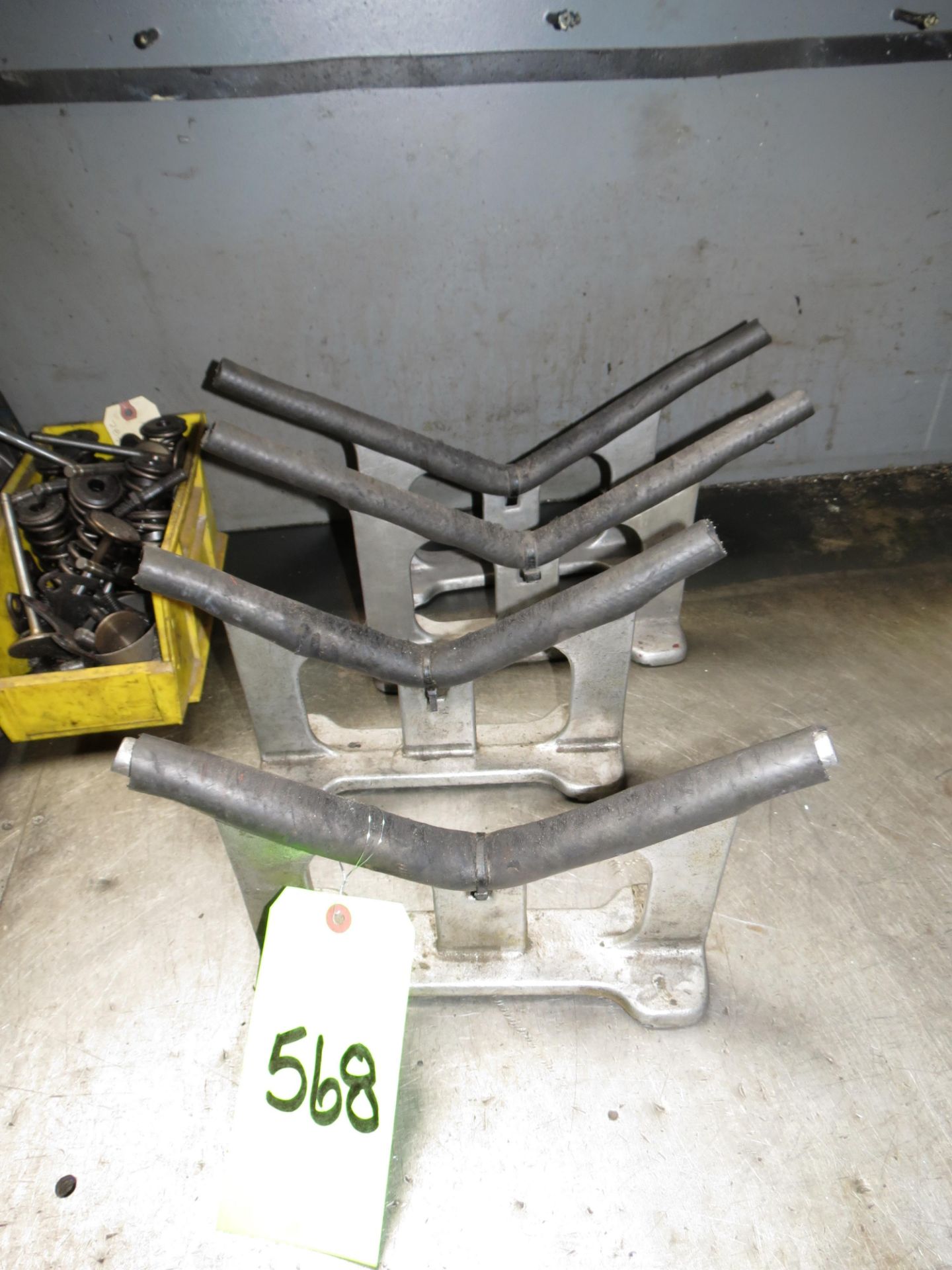 LOT OF AUTOMOTIVE HEAD STANDS