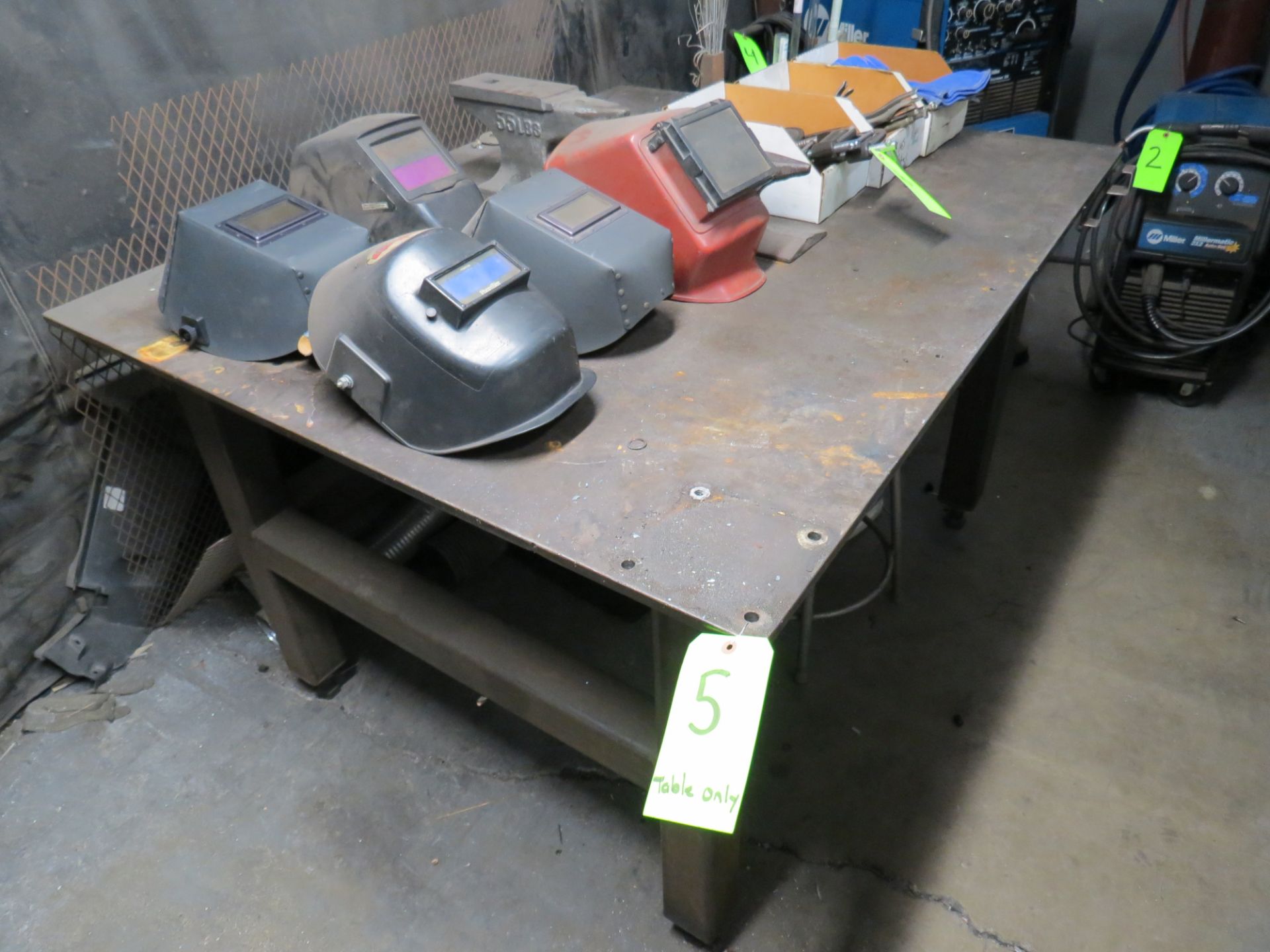 HEAVY DUTY WELDING TABLE 4' X 5'