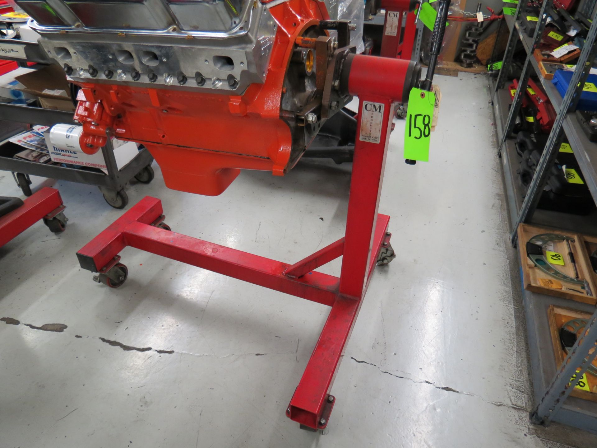 CM PRODUCTS THE ULTIMATE ENGINE STAND APPROXIMATE CAPACITY 2000 LBS.