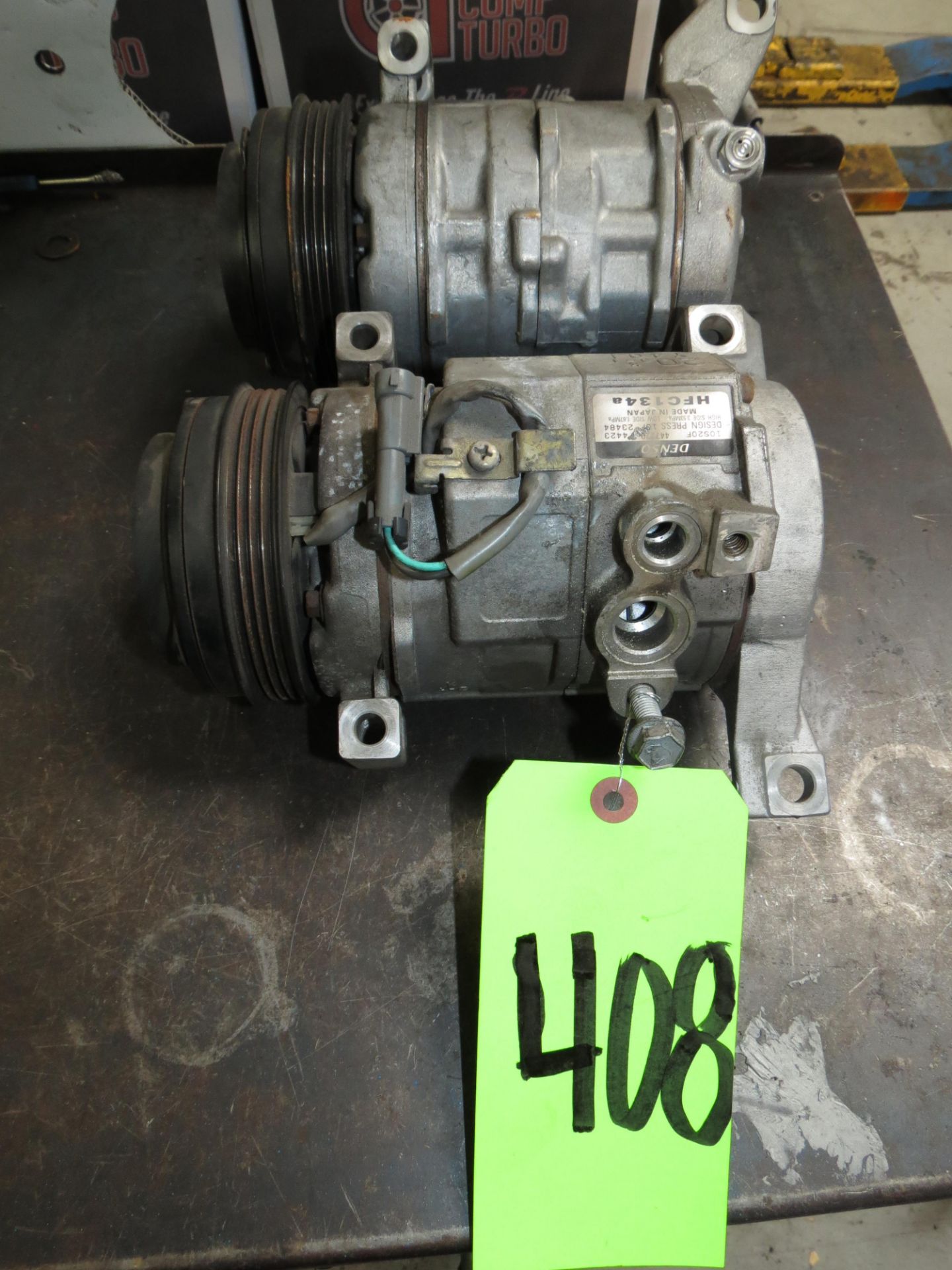 LOT ASSORTED AC COMPRESSORS (2)