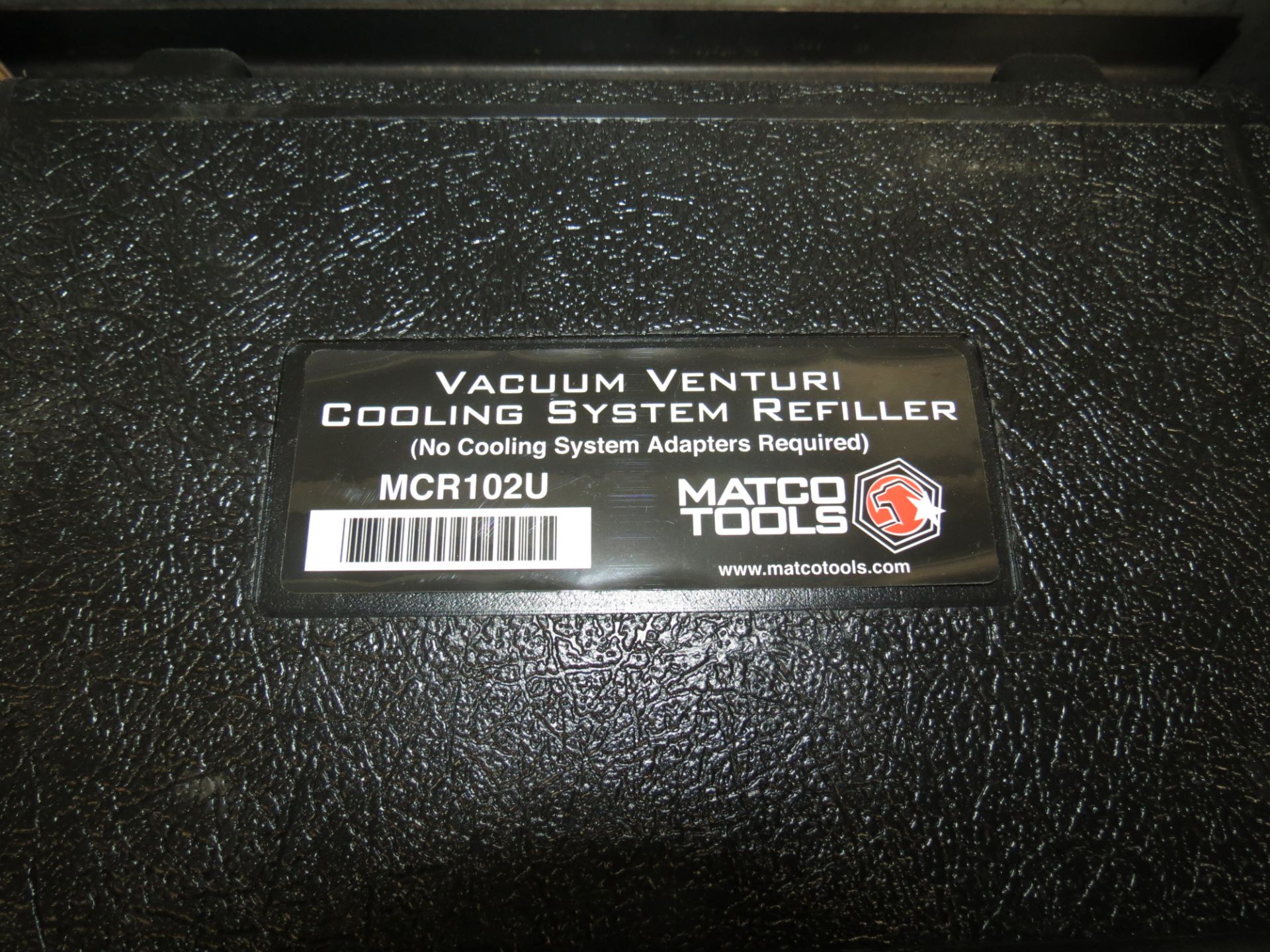 MATCO TOOLS VACUUM VENTURI COOLING SYSTEM REFILLER MDL : MCR102U - Image 2 of 2