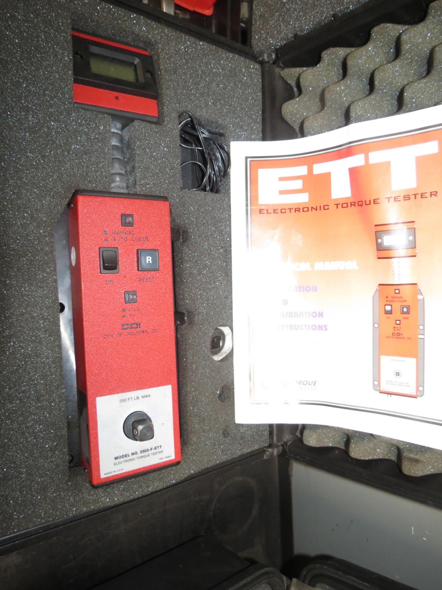 CDI MDL: 2503-F-ETT ELECTRONIC TORQUE TESTER - Image 3 of 4