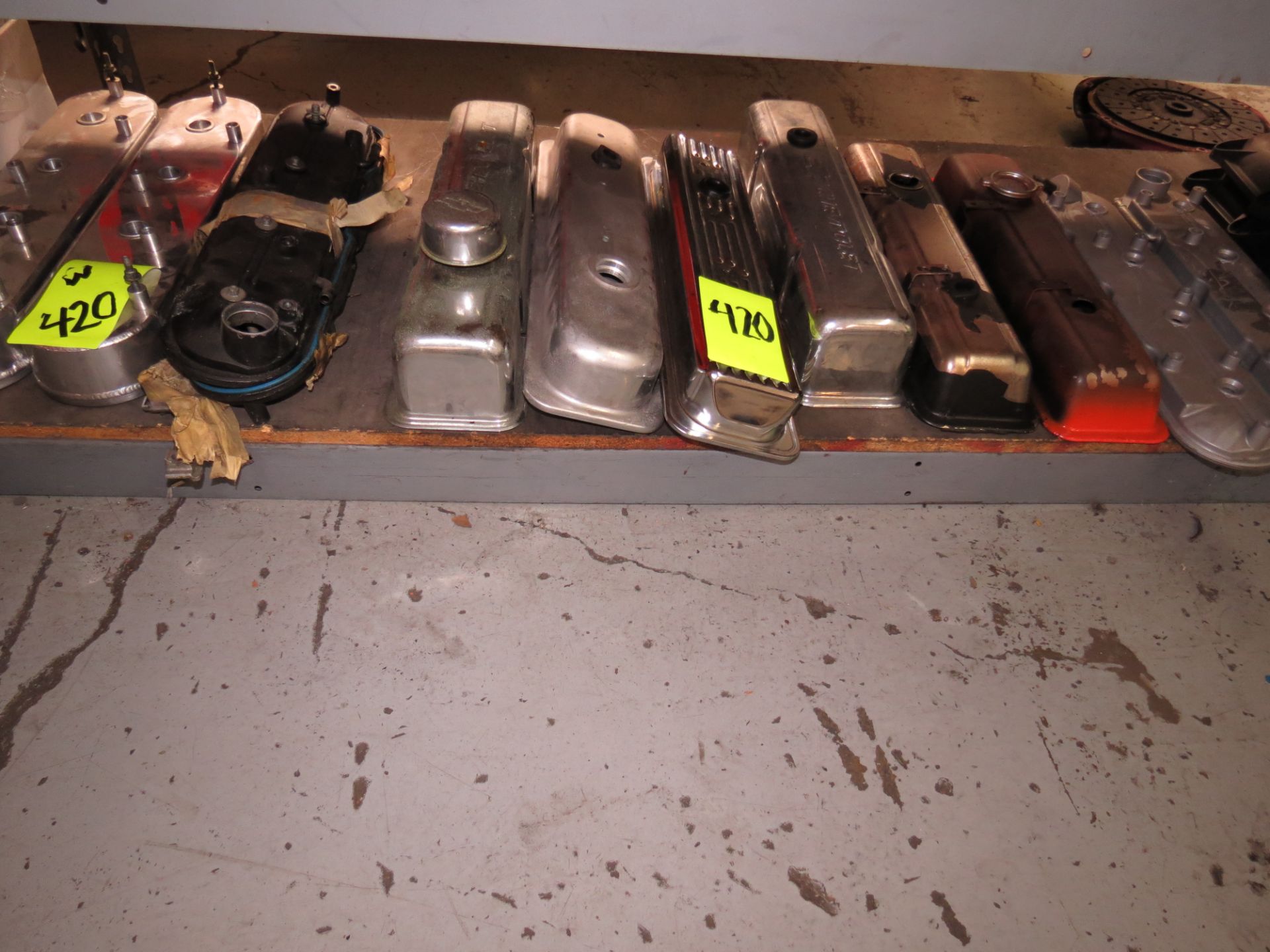 LOT ASSORTED VALVE COVERS (15)