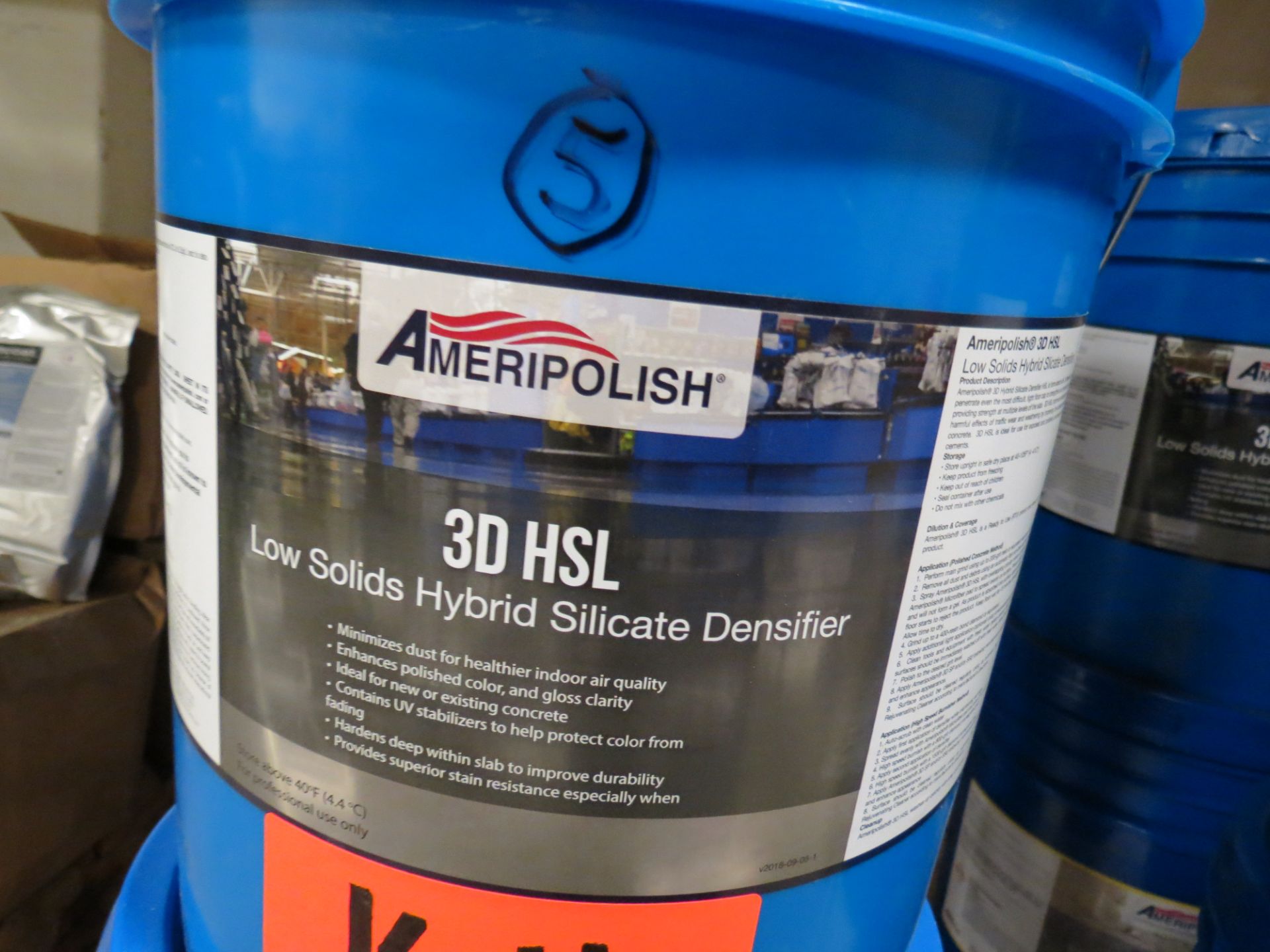 Lot Ameripolish Product, (5) ameripolish 3D HSL Low Solids Hybrid Silicate Densifier; (2) - Image 2 of 4