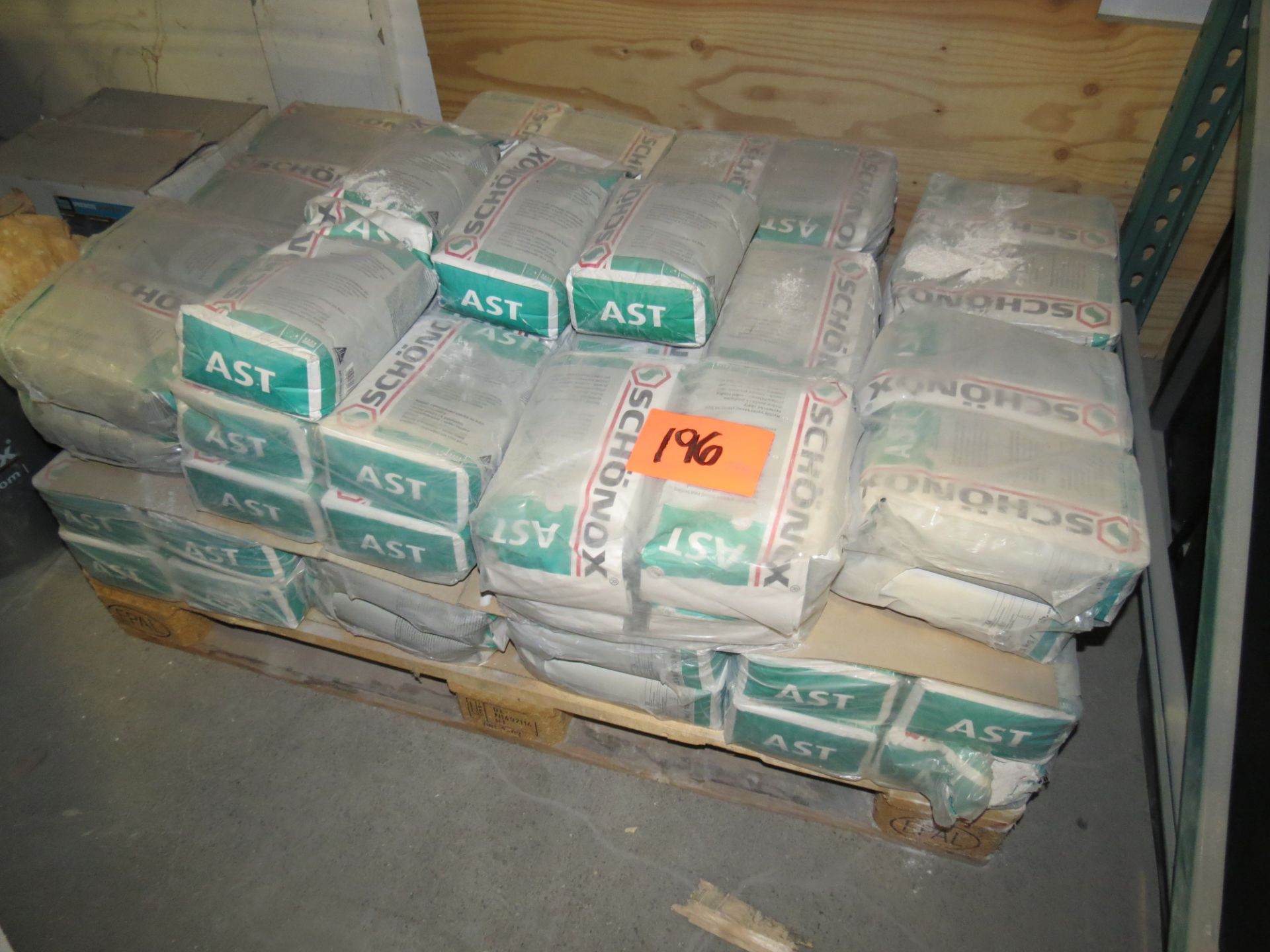 Pallet of AST Schonox Smoothing and Patching Compound