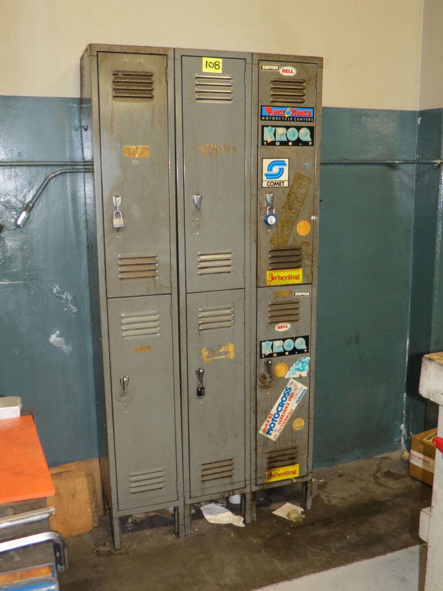 SECTION 6-EMPLOYEE LOCKERS ONLY NO CONTENTS