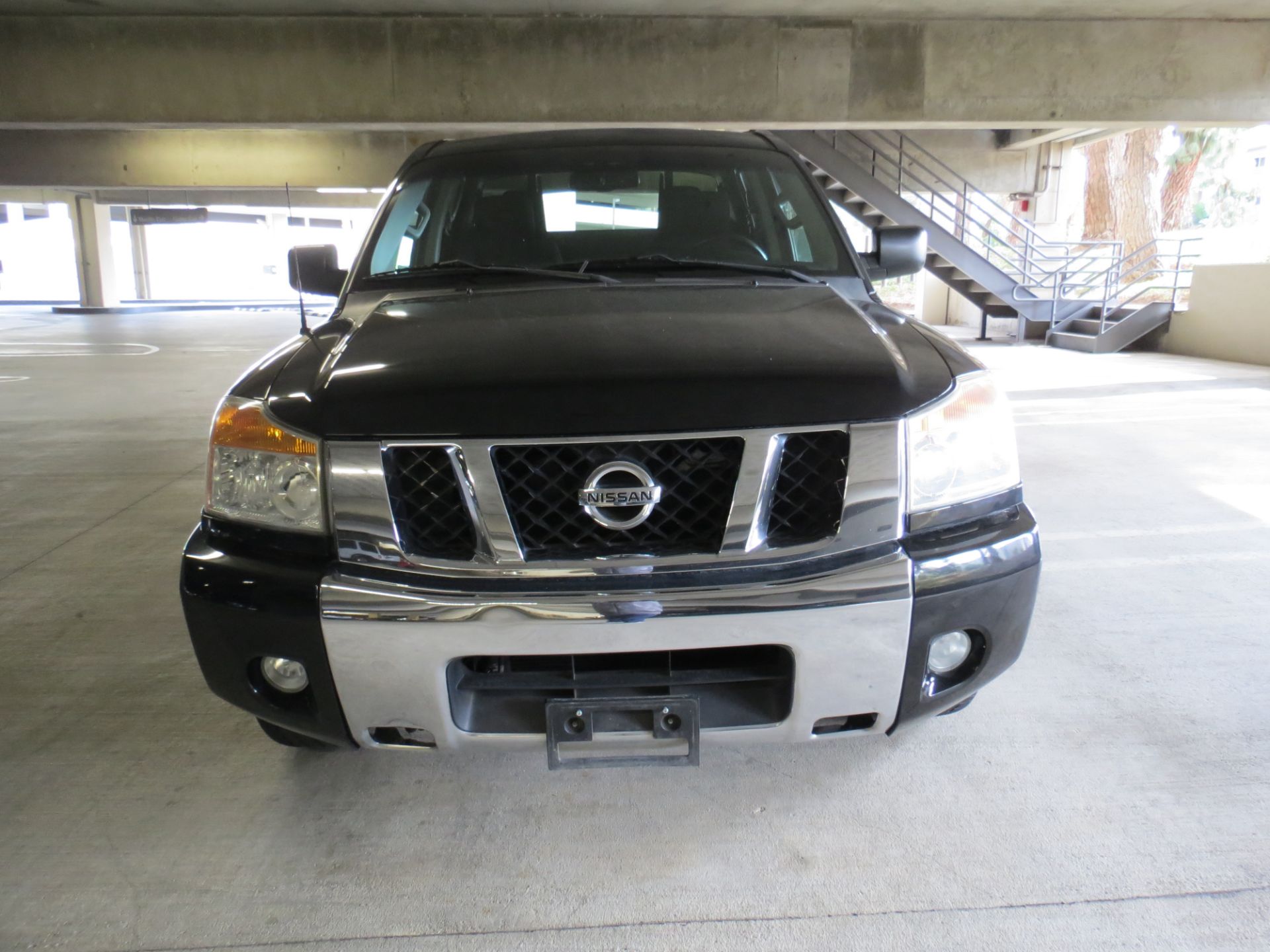 2012 NISSAN TITAN V8 4-DOOR PICKUP TRUCK, BLACK, 97,799 MILES, VIN:1N6AA0EDXCN315261, LIC: 31816G1 - Image 2 of 27