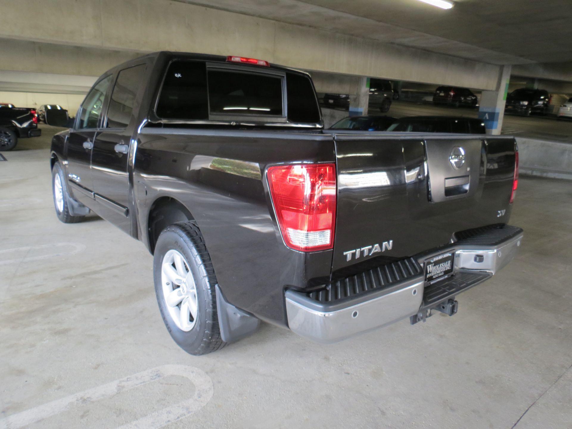 2012 NISSAN TITAN V8 4-DOOR PICKUP TRUCK, BLACK, 97,799 MILES, VIN:1N6AA0EDXCN315261, LIC: 31816G1 - Image 9 of 27