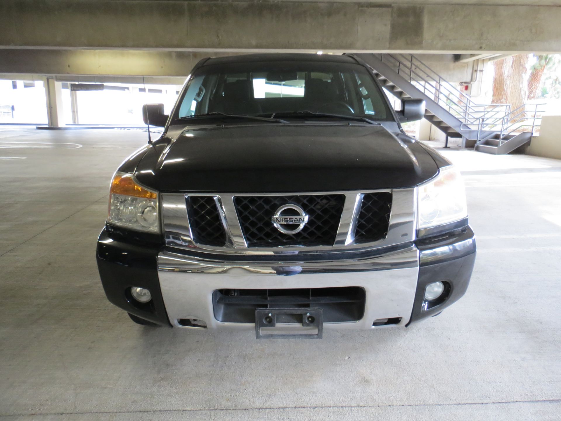 2012 NISSAN TITAN V8 4-DOOR PICKUP TRUCK, BLACK, 97,799 MILES, VIN:1N6AA0EDXCN315261, LIC: 31816G1 - Image 3 of 27